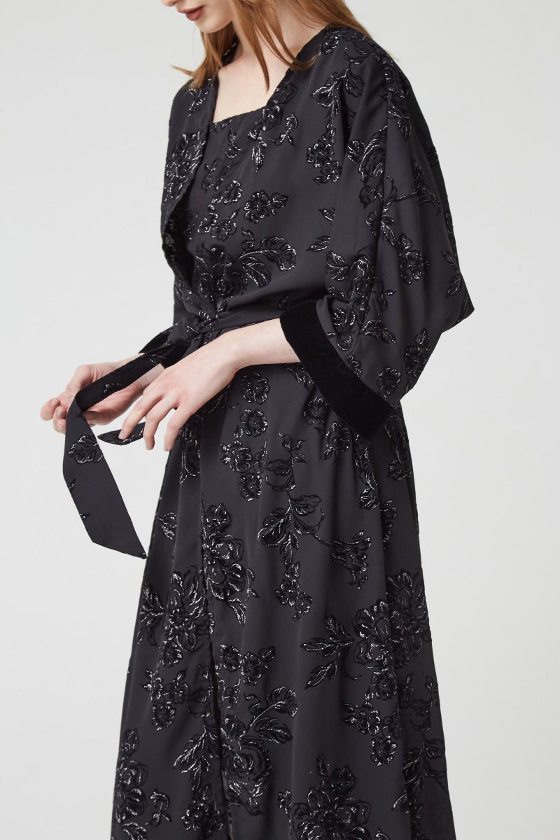 KIMONO SEQUIN VELVET