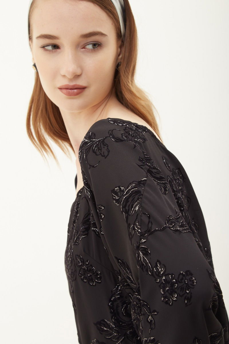 KIMONO SEQUIN VELVET
