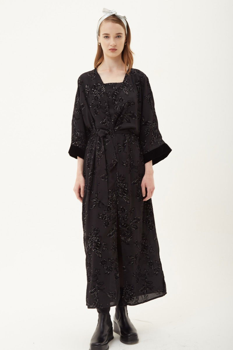 KIMONO SEQUIN VELVET