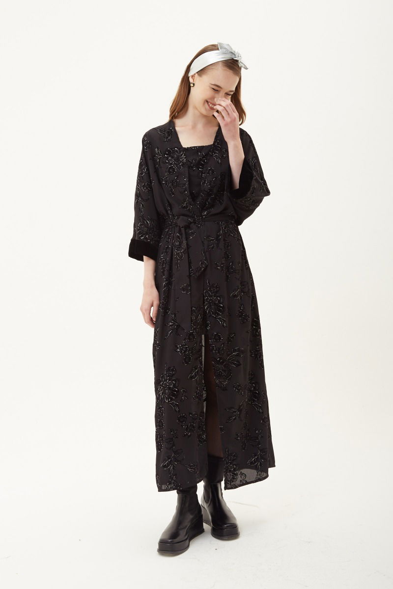 KIMONO SEQUIN VELVET
