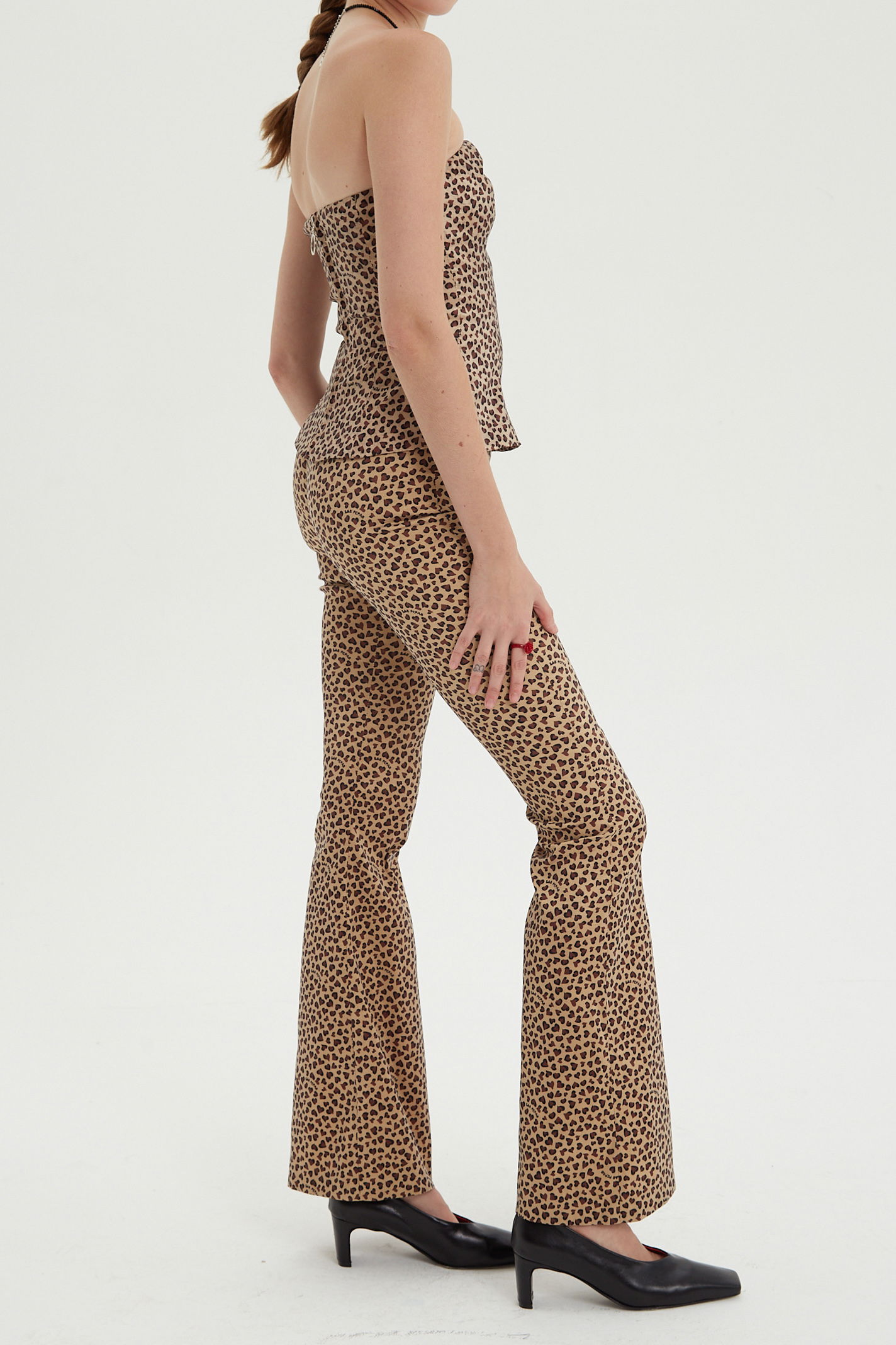 PANTALON SIRENE LONG LEOPARD