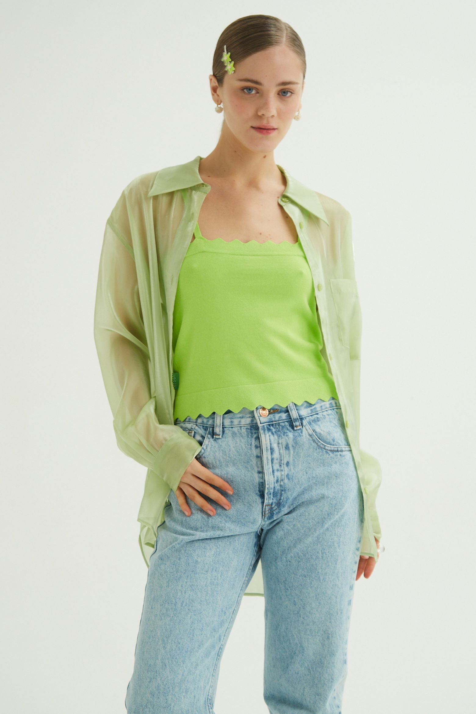 CAMISA MARCUS ORGANZA