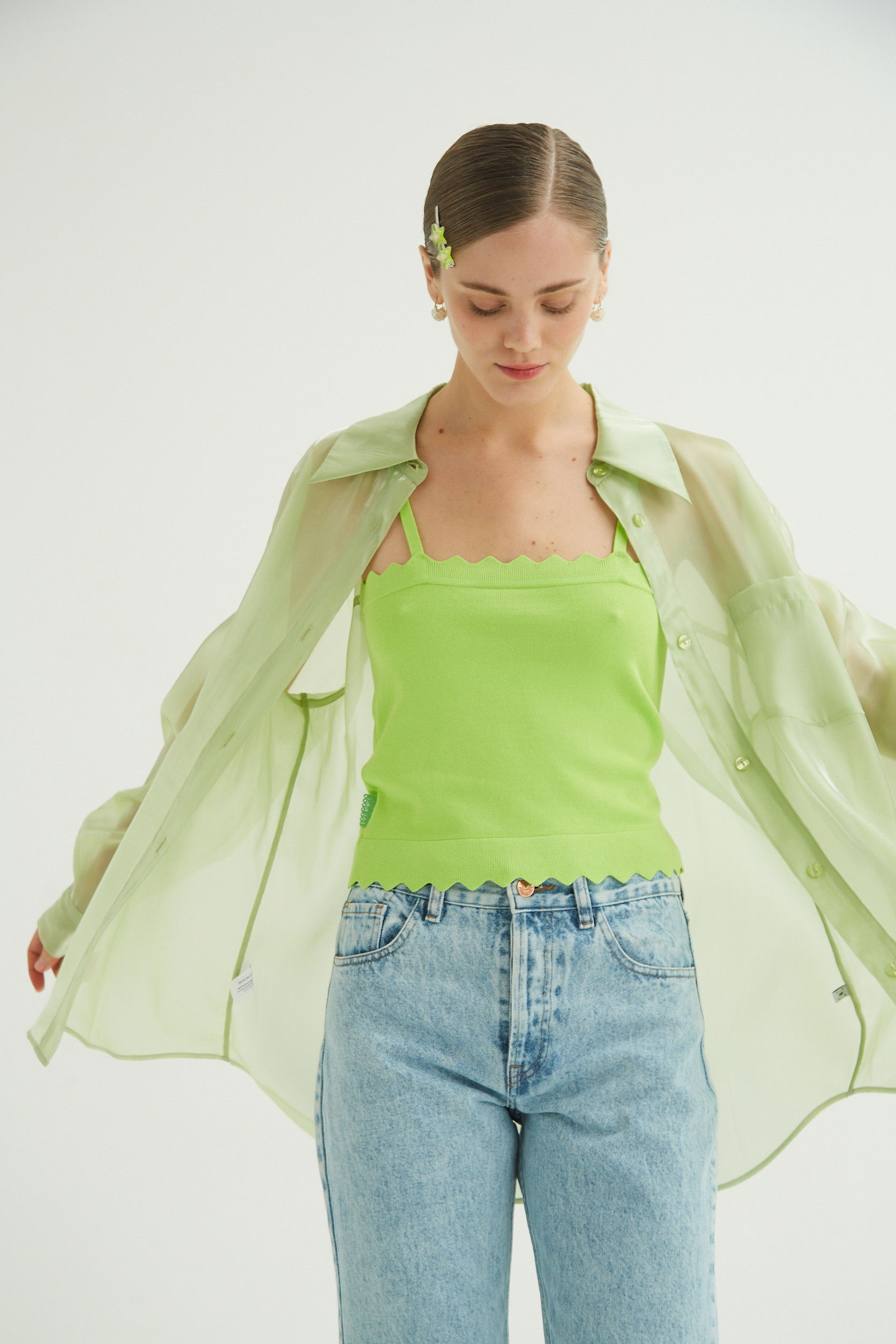 CAMISA MARCUS ORGANZA