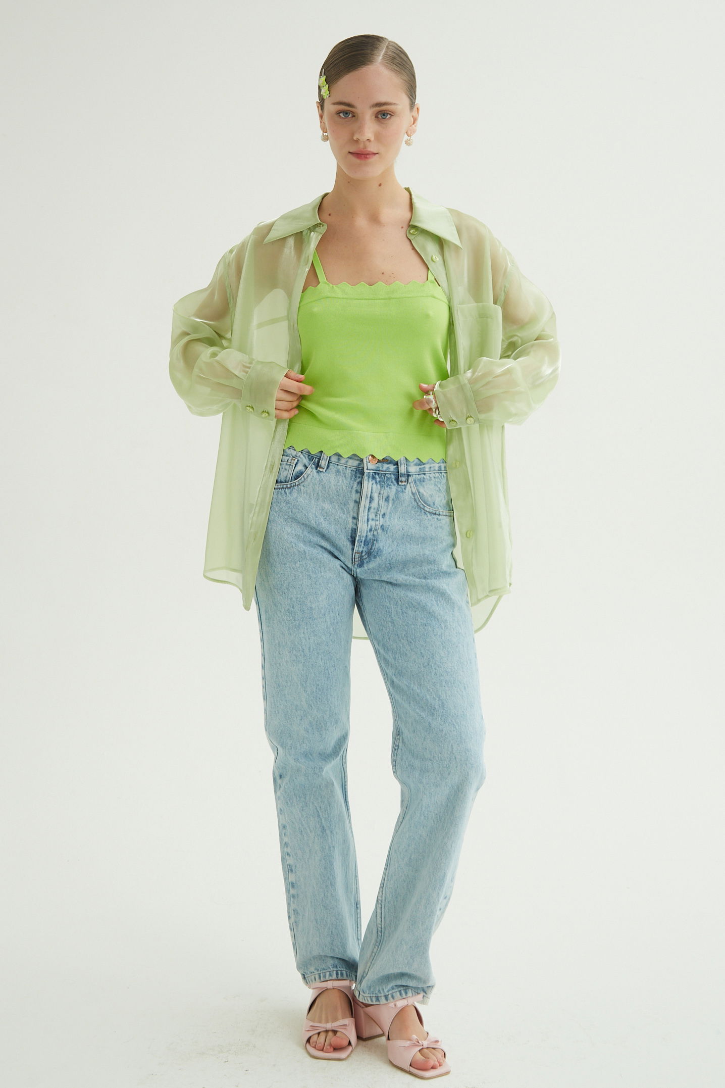 CAMISA MARCUS ORGANZA