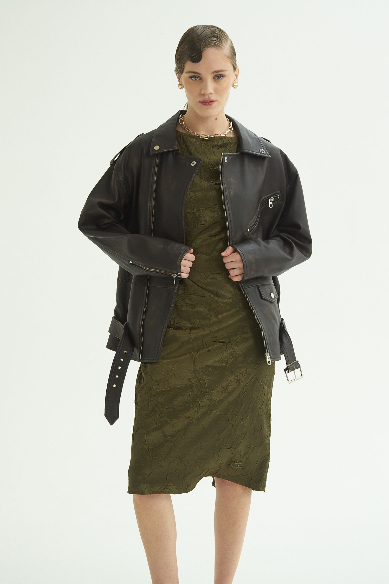 CAMPERA DE CUERO STEWART