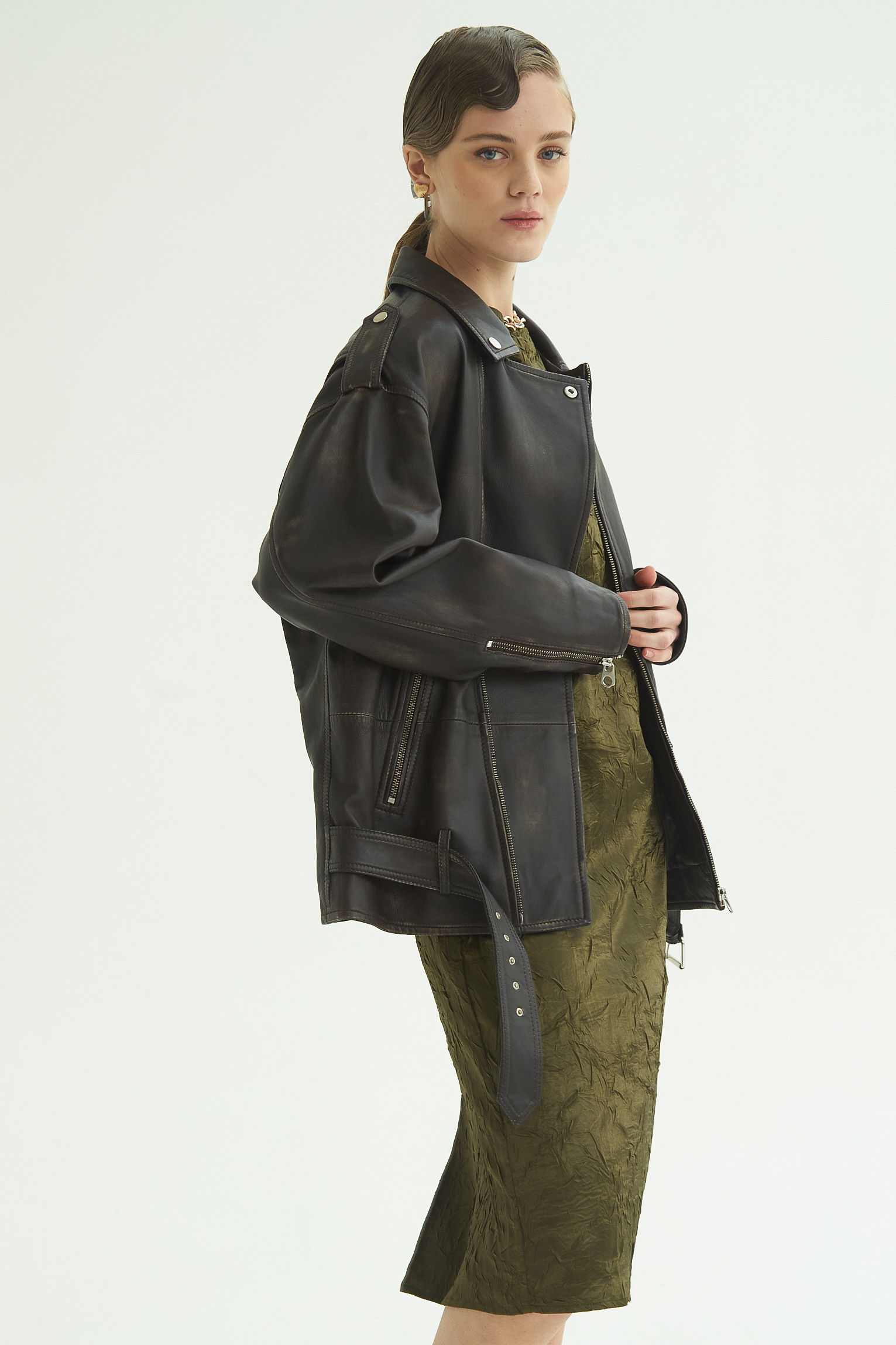 CAMPERA DE CUERO STEWART