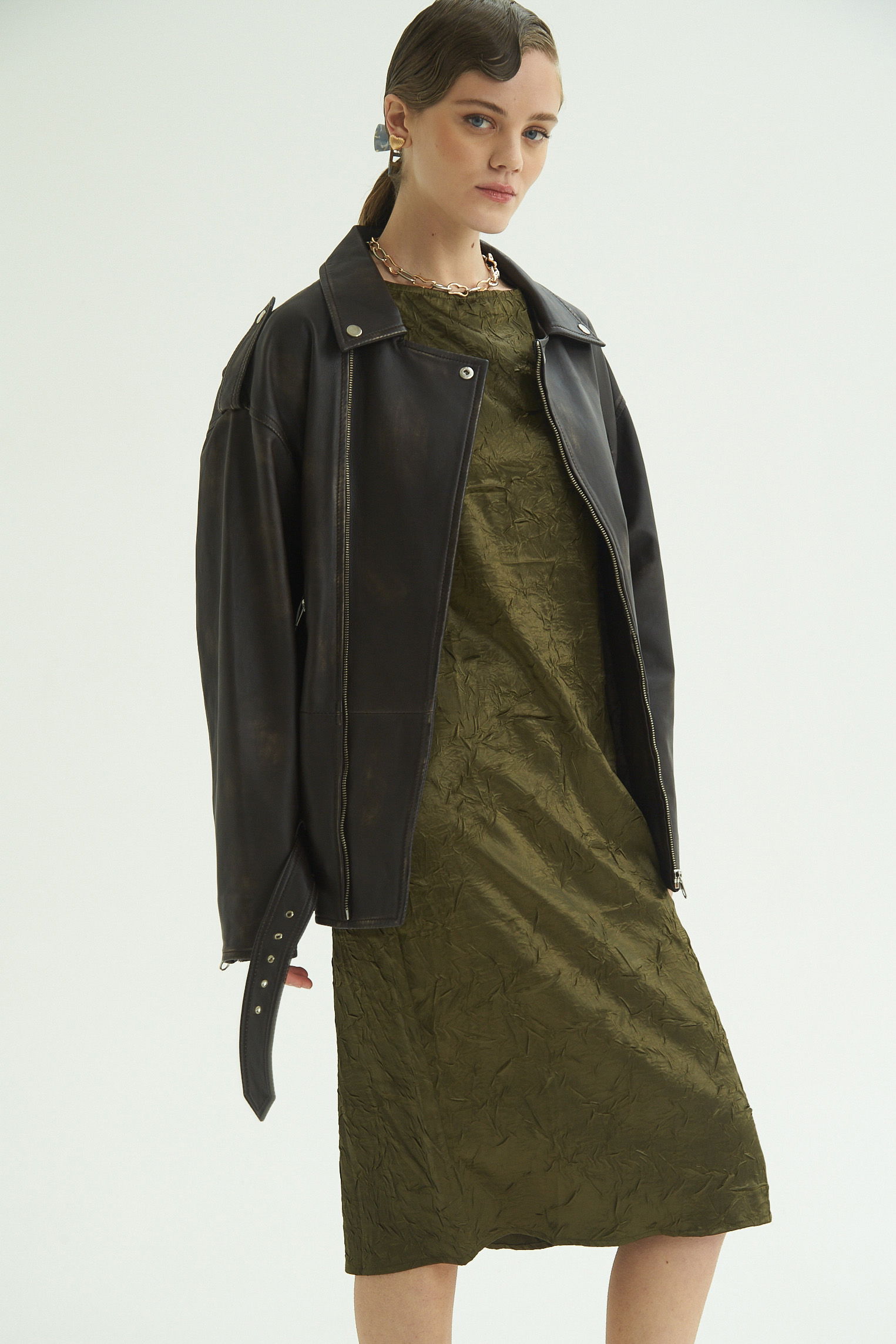 CAMPERA DE CUERO STEWART