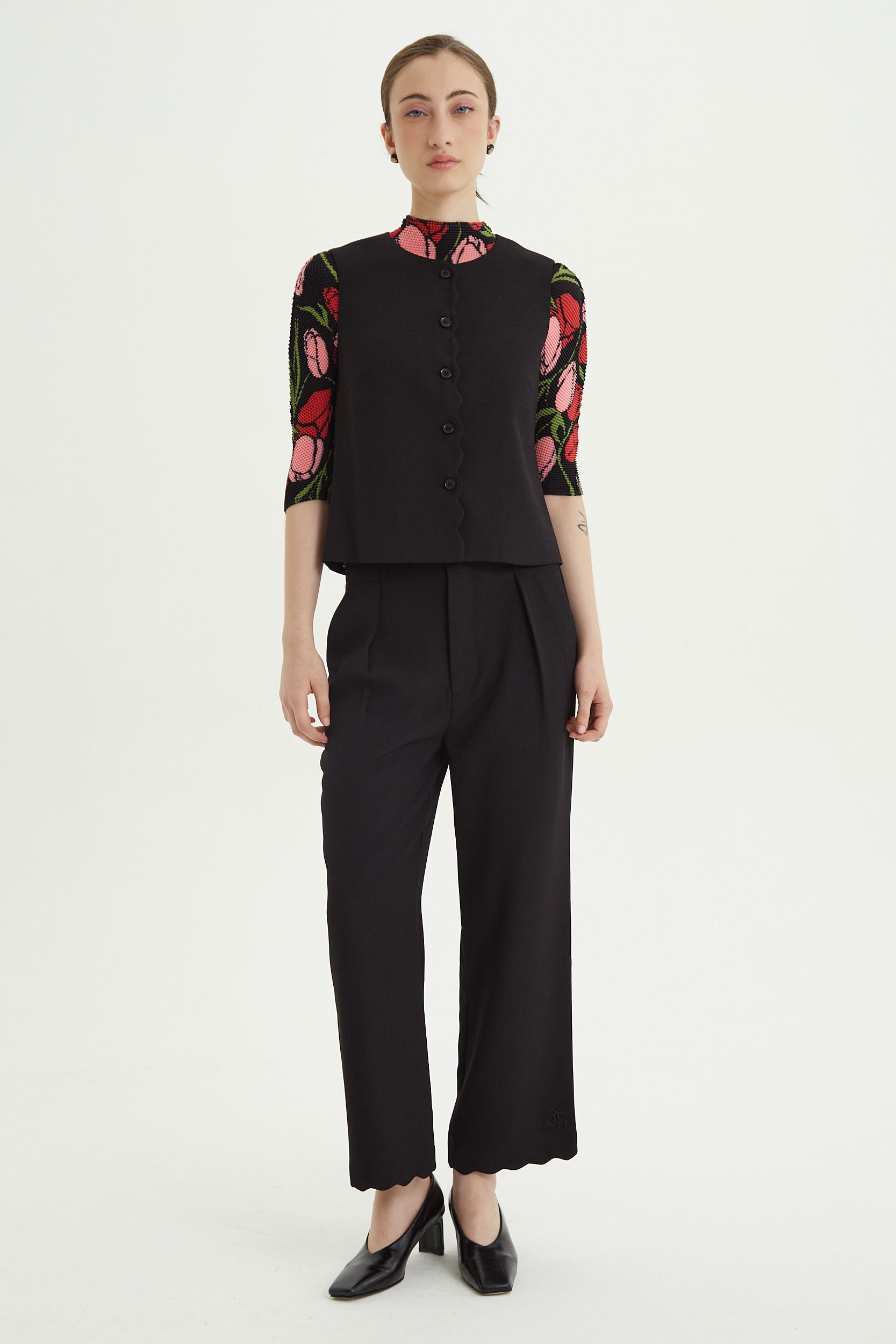 PANTALON SASTRERO SCALLOP