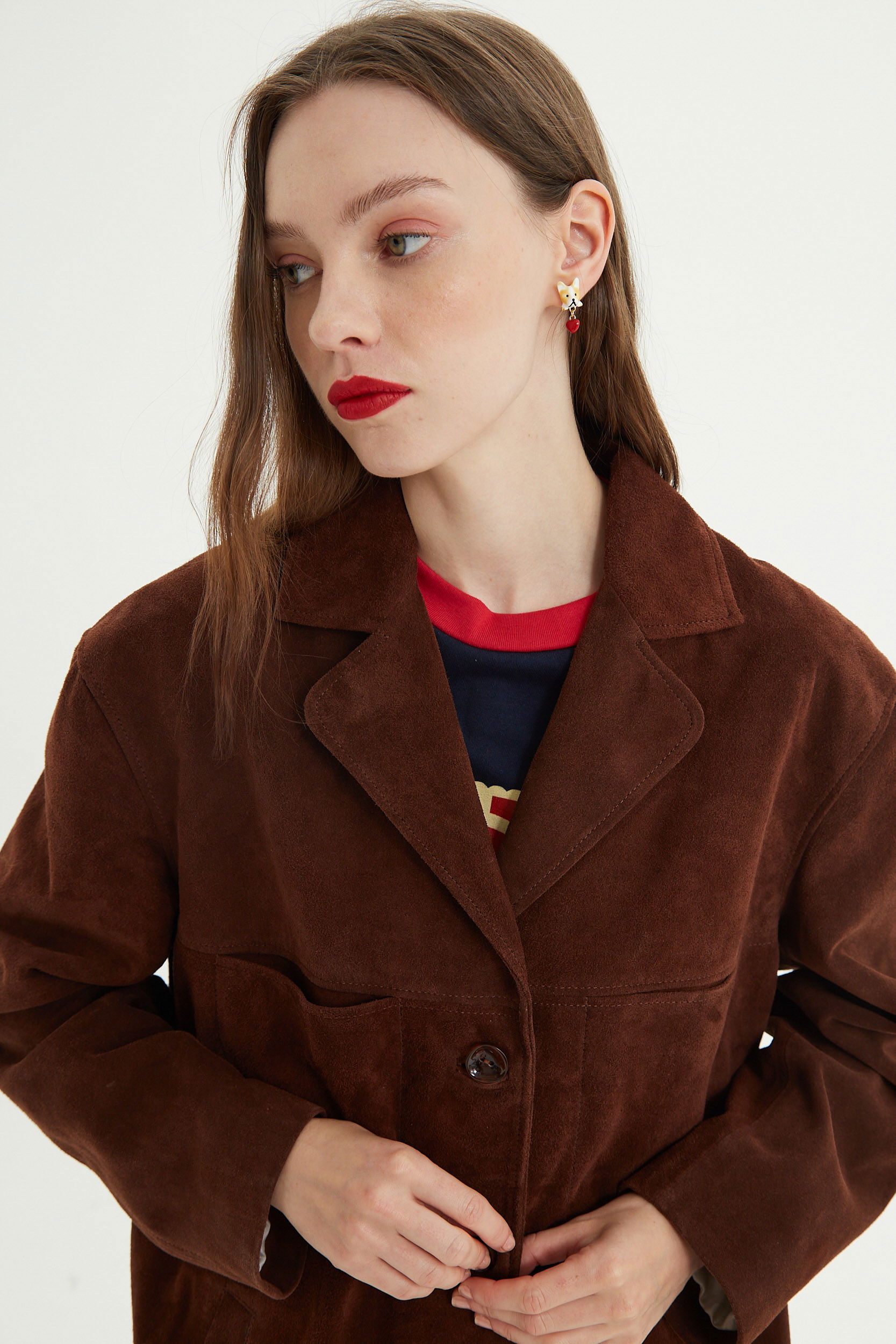 SACO DE GAMUZA SIDNEY 