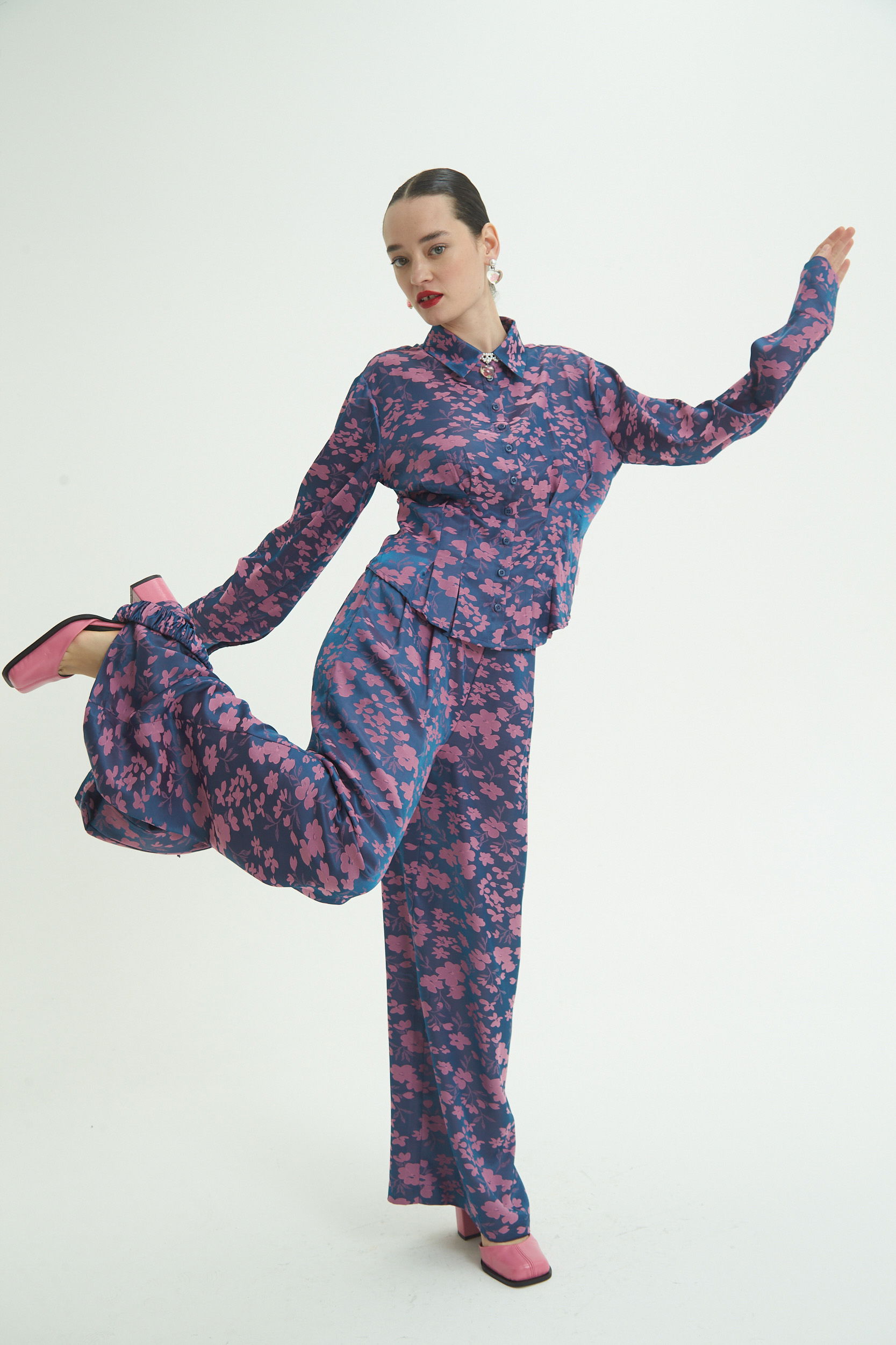 PANTALON SAUCO JACQUARD