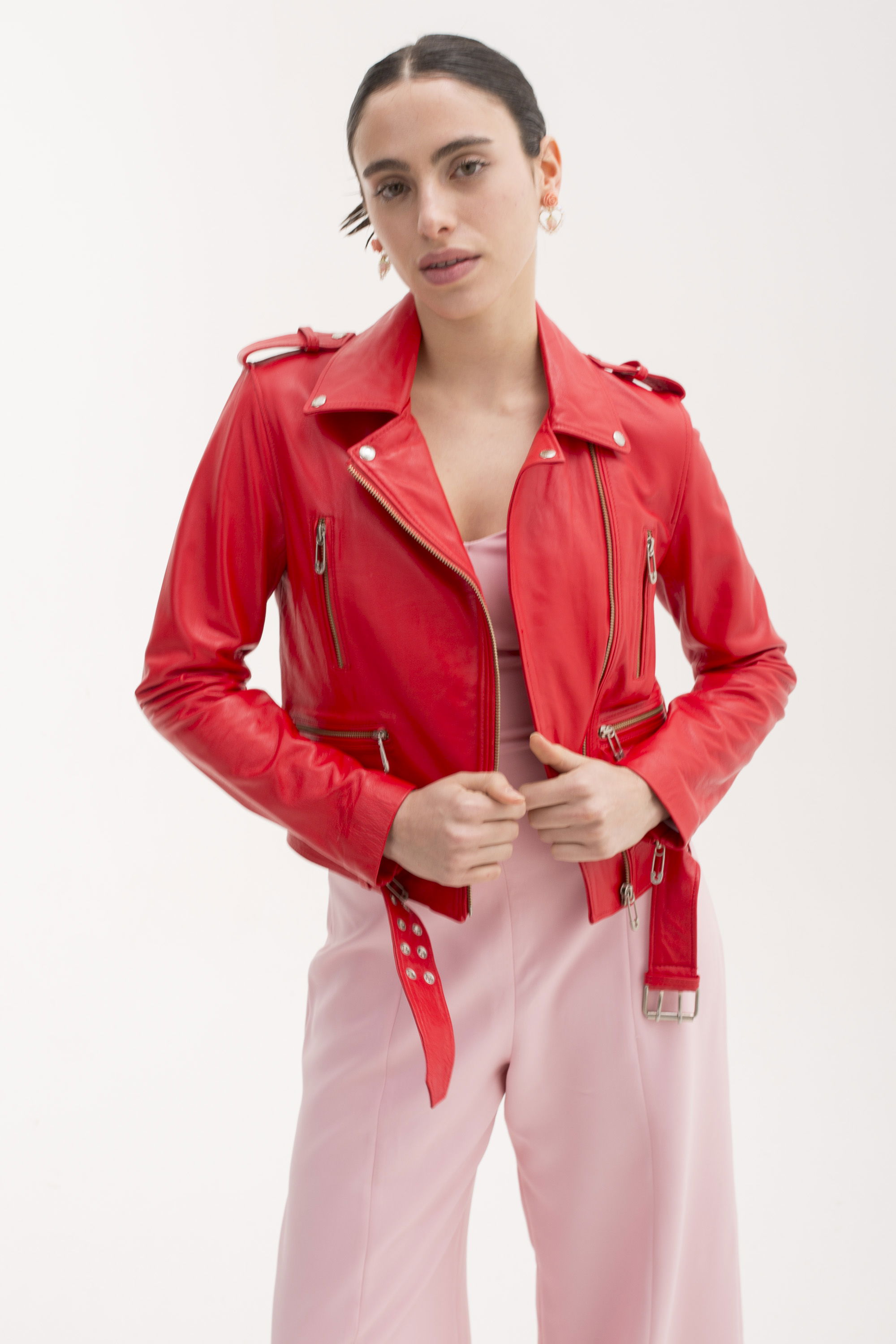 CAMPERA DE CUERO SOPHIE // OVINO ITALIANO
