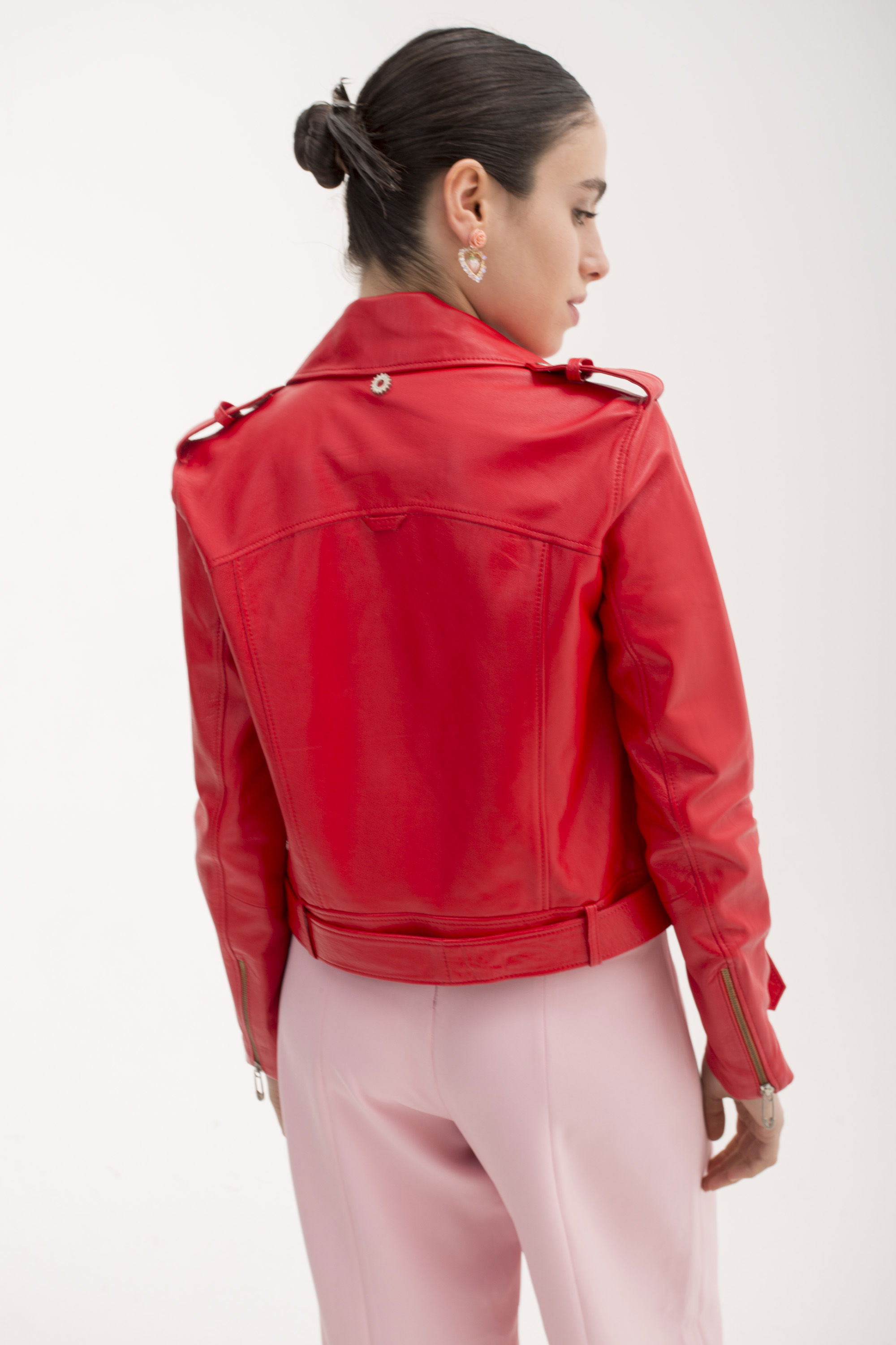 CAMPERA DE CUERO SOPHIE // OVINO ITALIANO