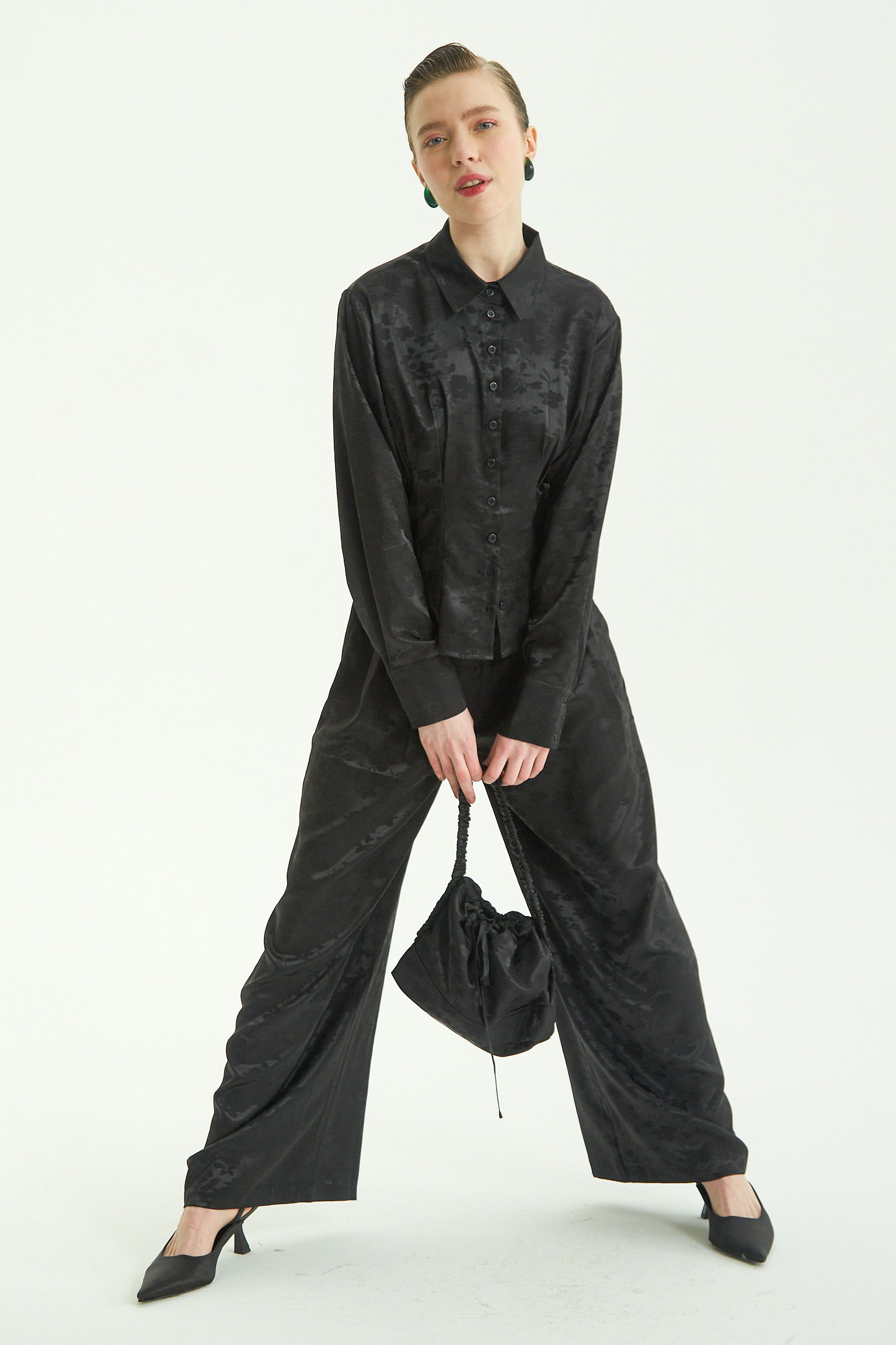 PANTALON SAUCO JACQUARD