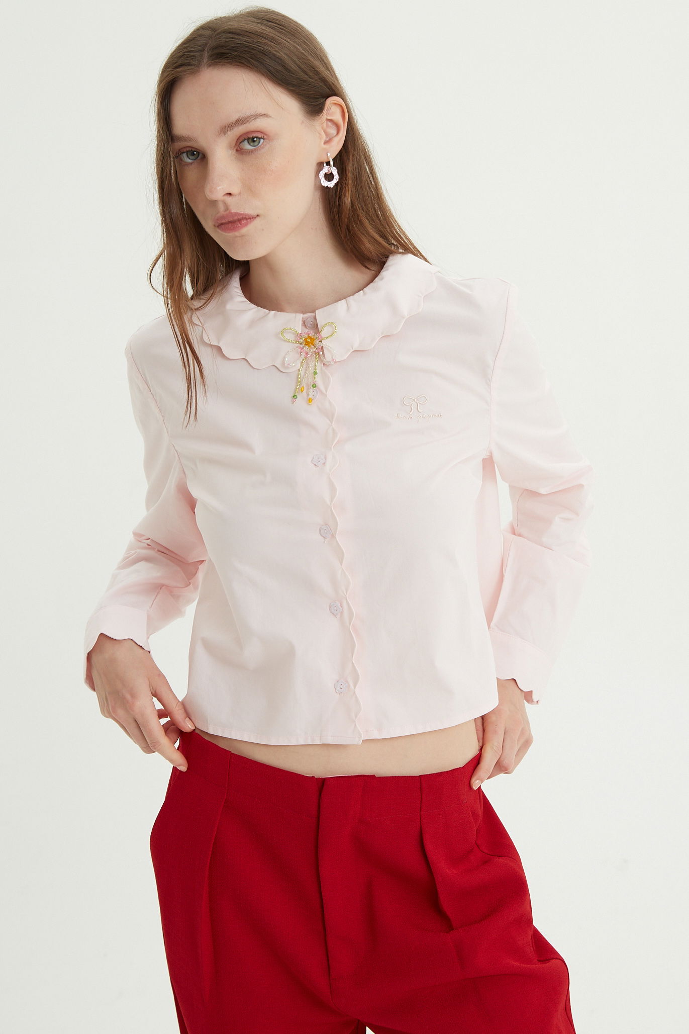 CAMISA SCALLOP