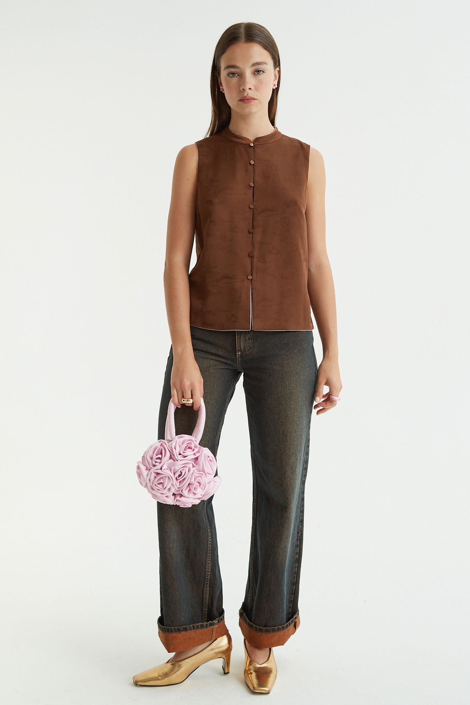 PANTALÓN DE JEAN BOLING OCRE