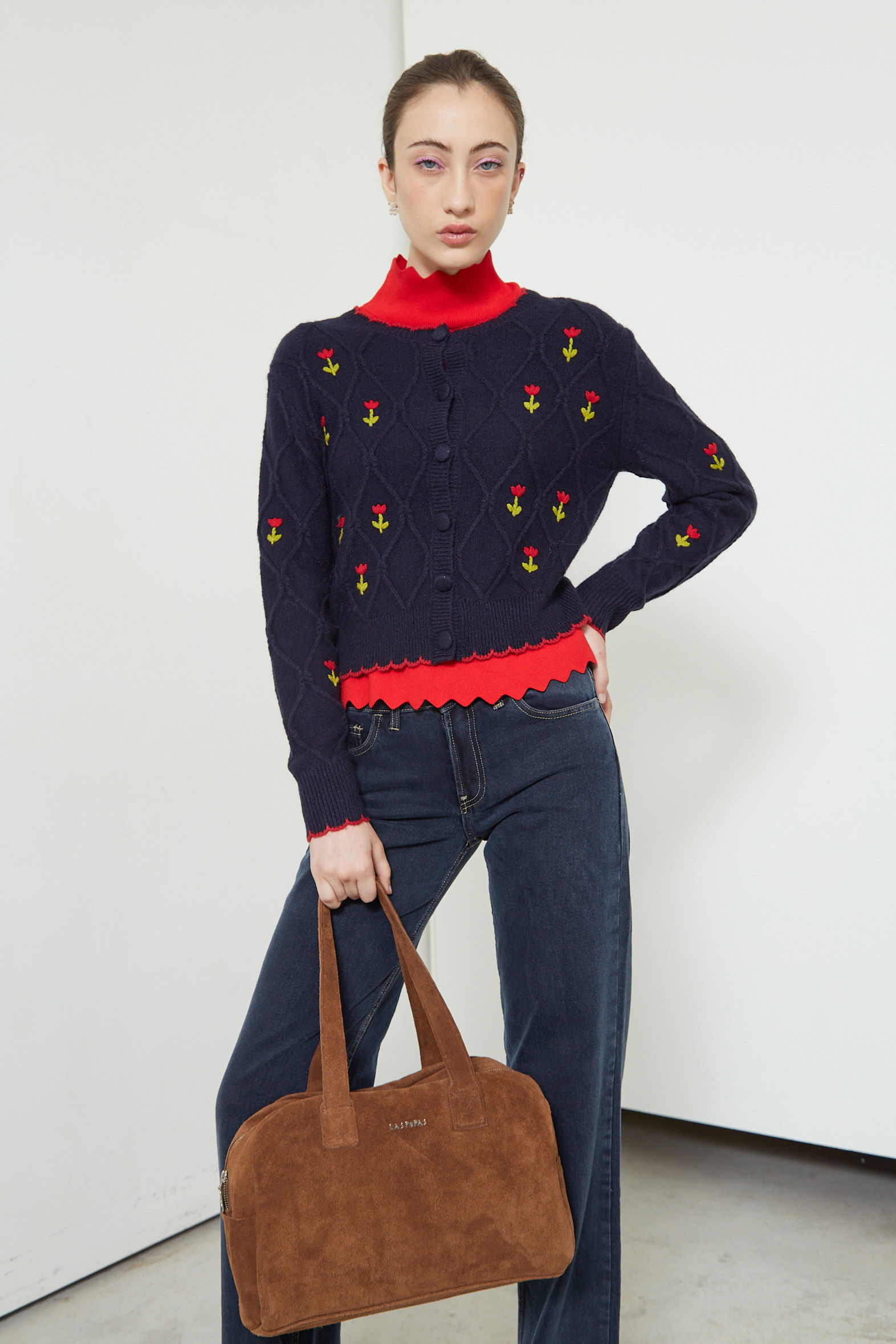 BOLSO DE CUERO MINI PAOLA GAMUZON