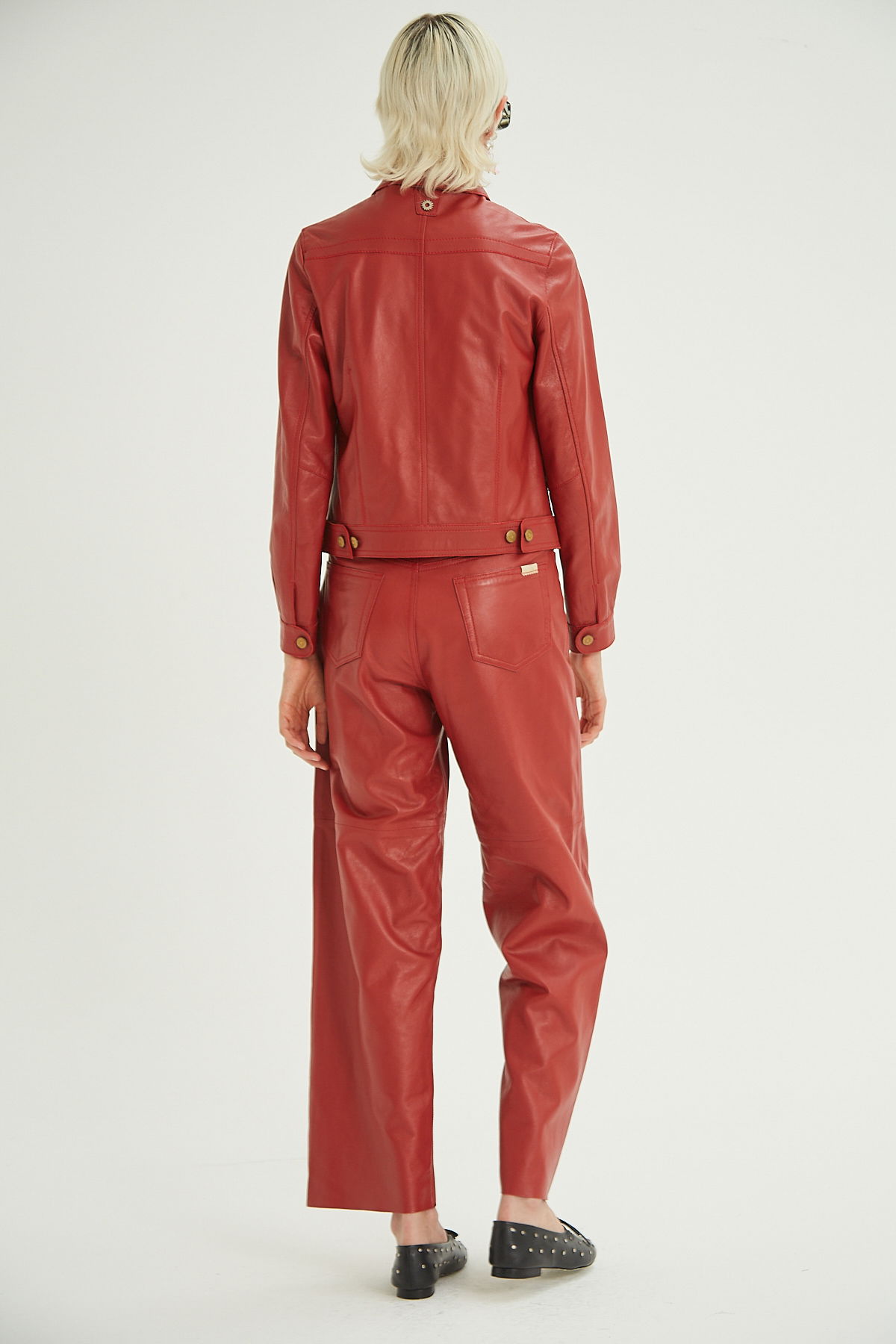 CAMPERA DE CUERO SARA // OVINO ITALIANO