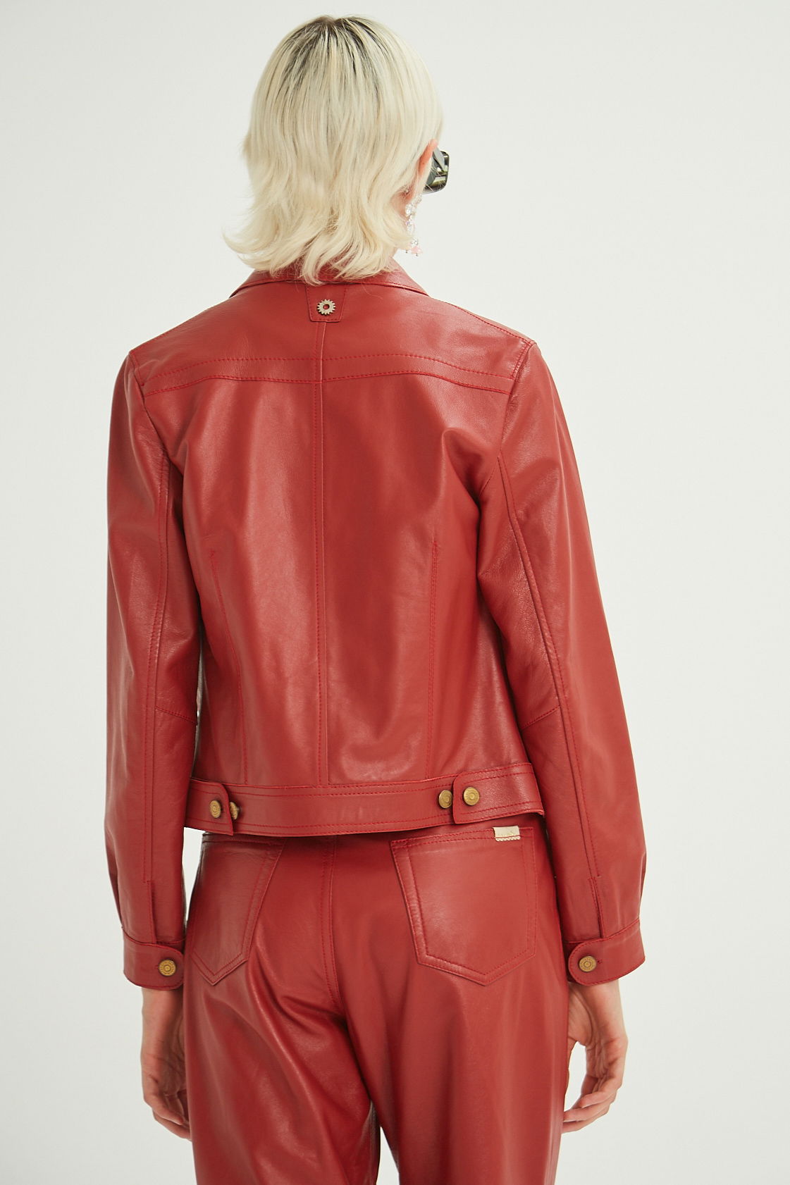 CAMPERA DE CUERO SARA // OVINO ITALIANO