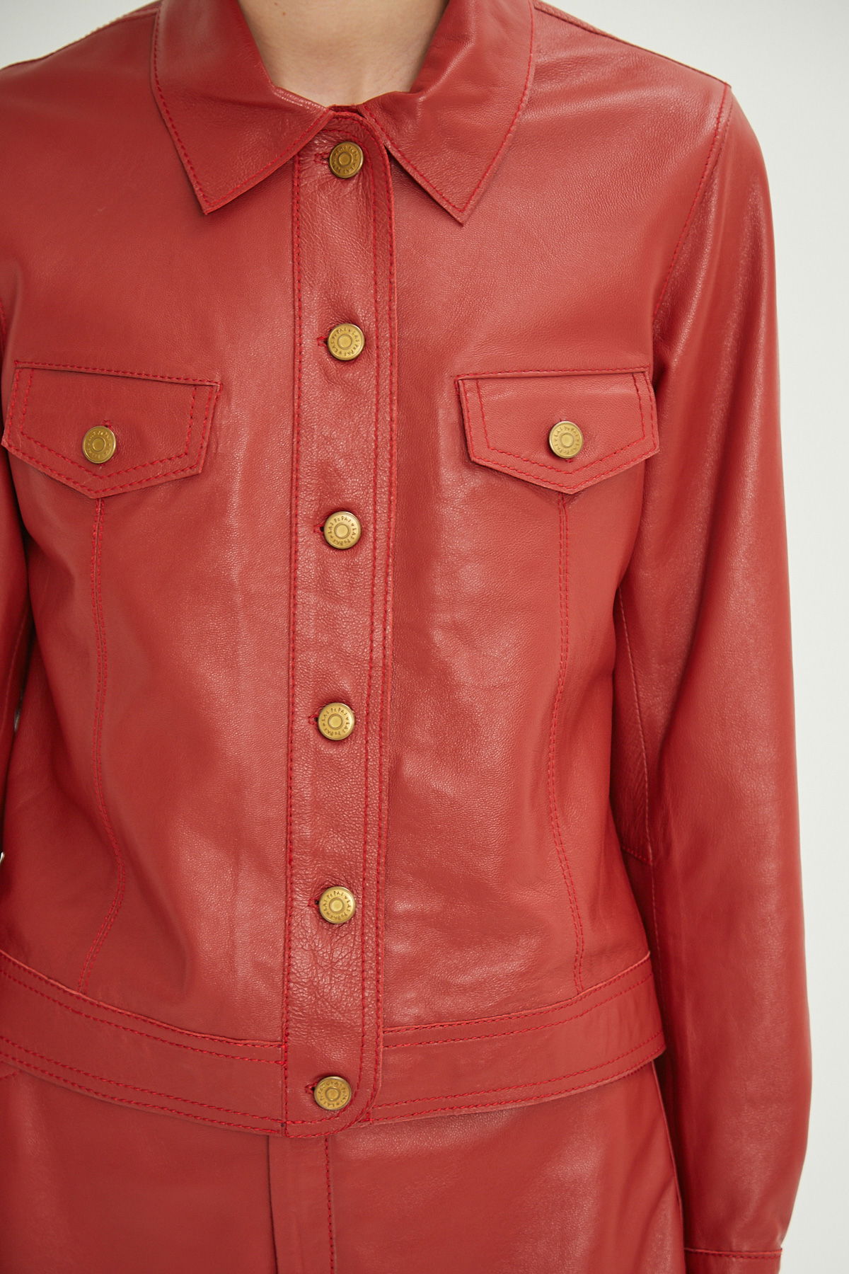 CAMPERA DE CUERO SARA // OVINO ITALIANO