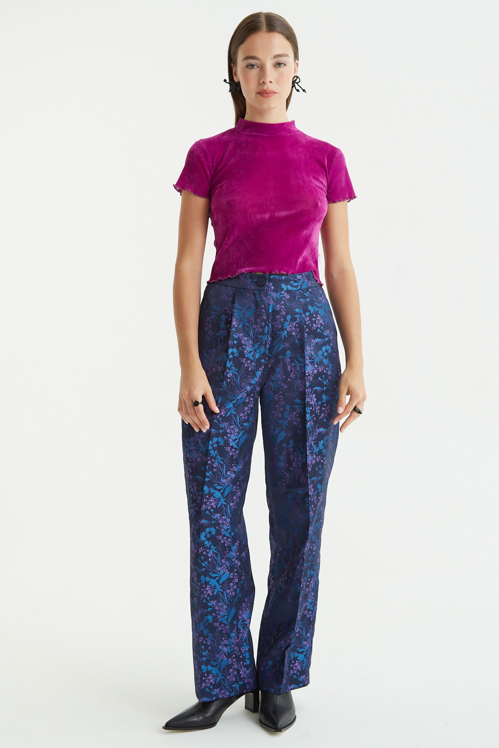 PANTALON YASMINE JACQUARD