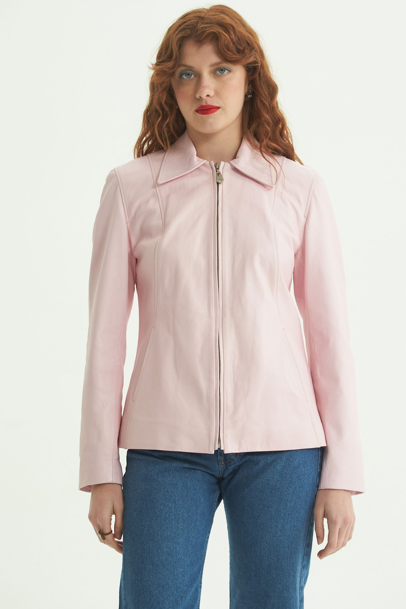 CAMPERA DE CUERO TRINY // OVINO ITALIANO