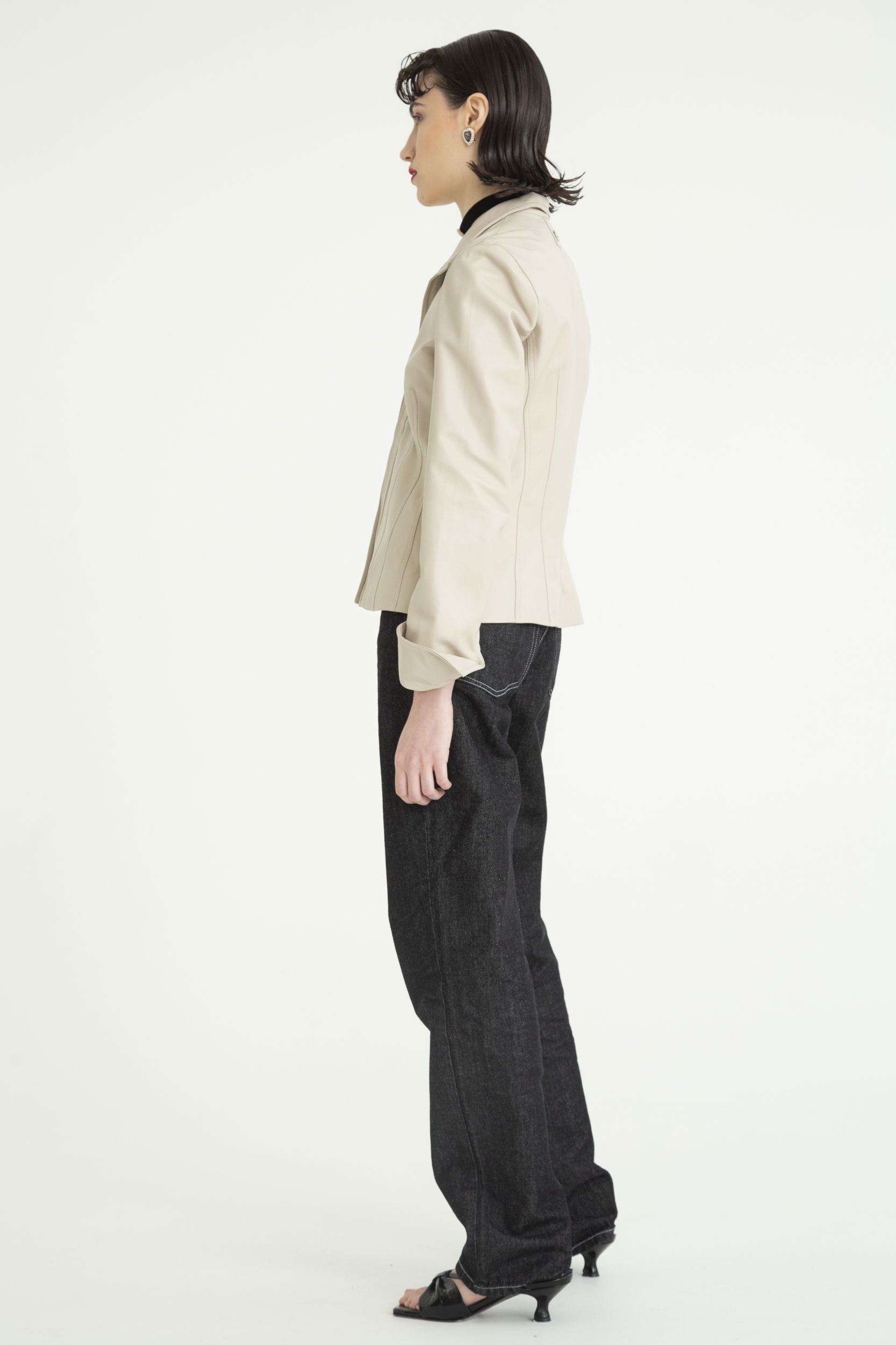 SACO DE CUERO JACOBS // OVINO ITALIANO