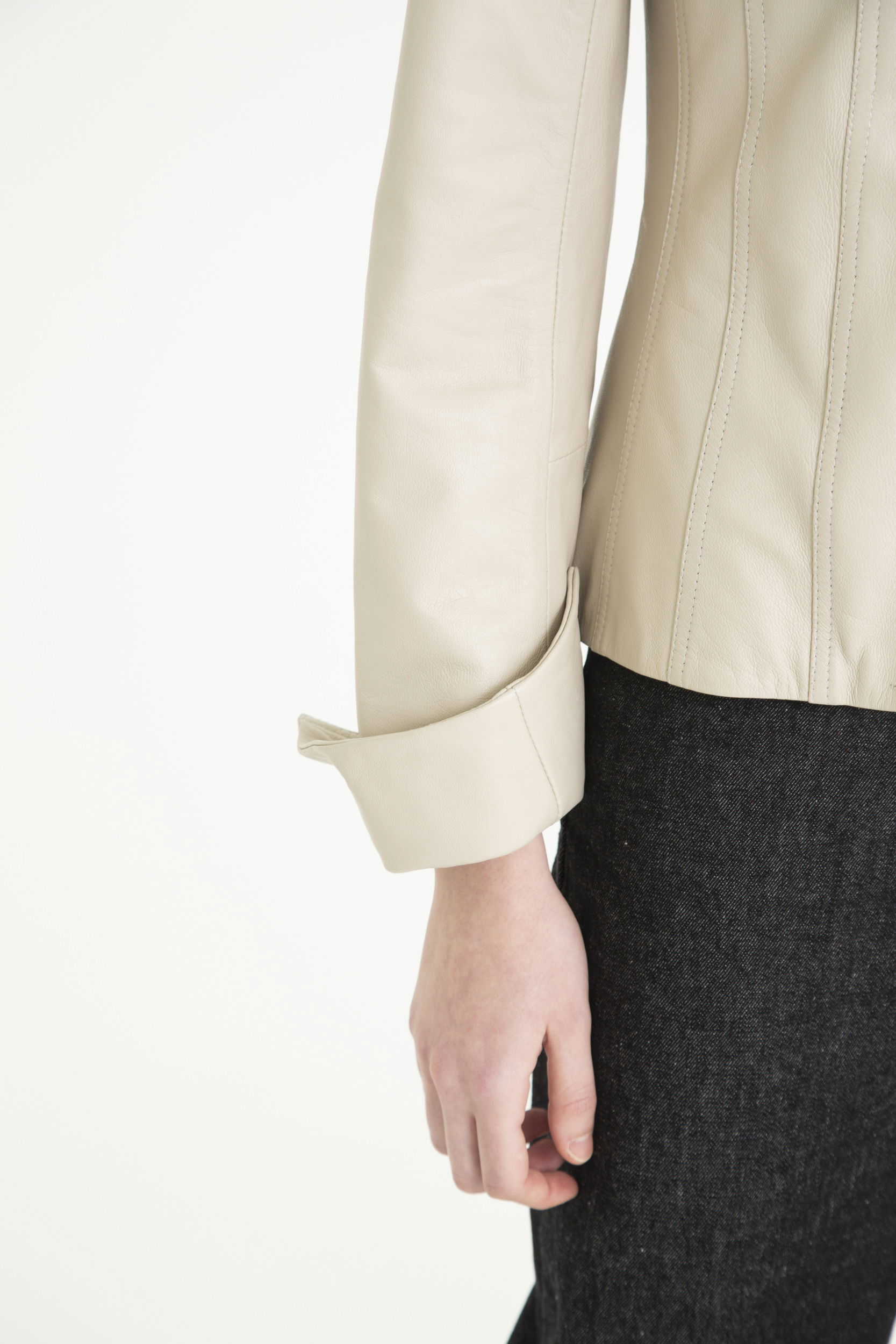 SACO DE CUERO JACOBS // OVINO ITALIANO