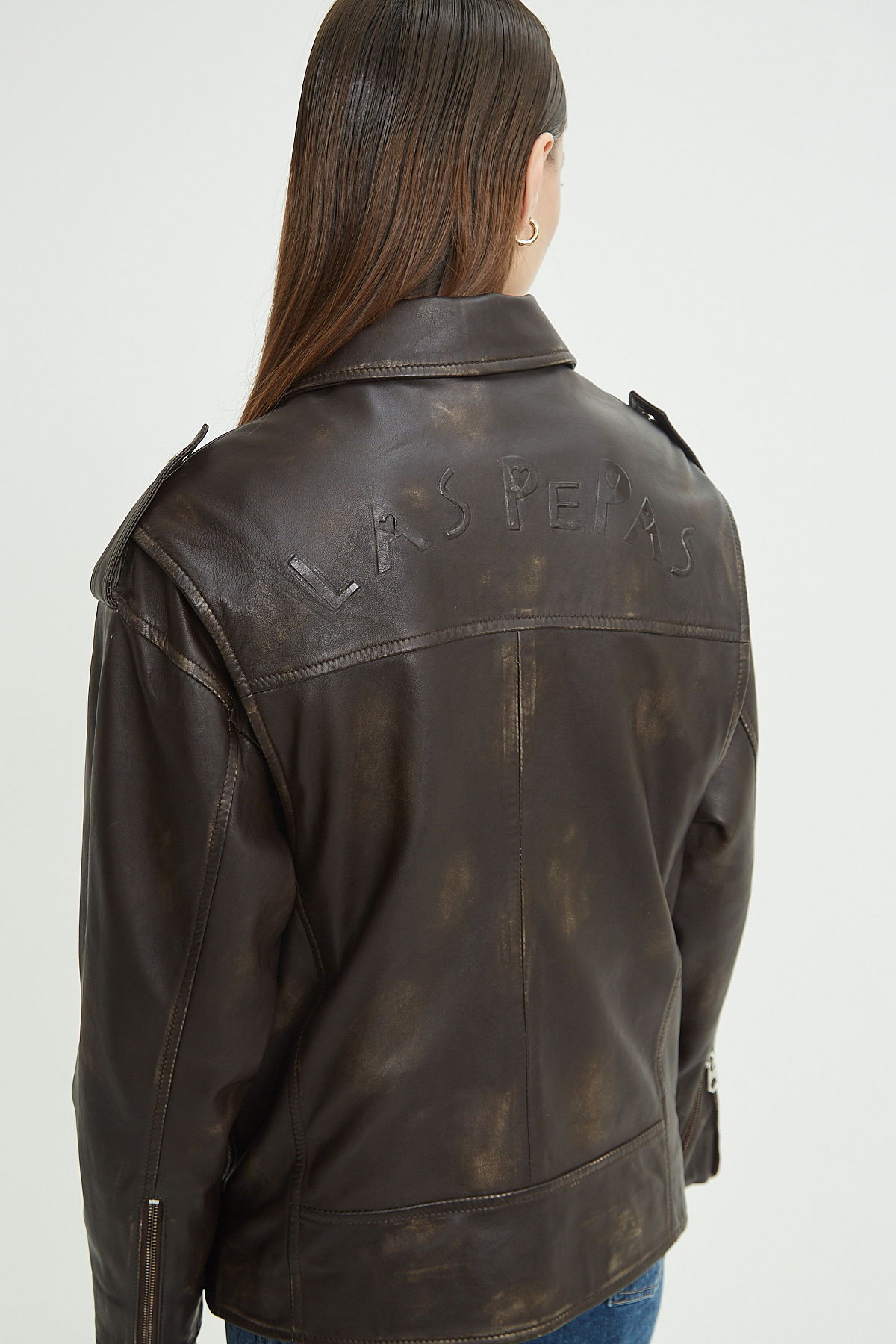 CAMPERA DE CUERO STEWART