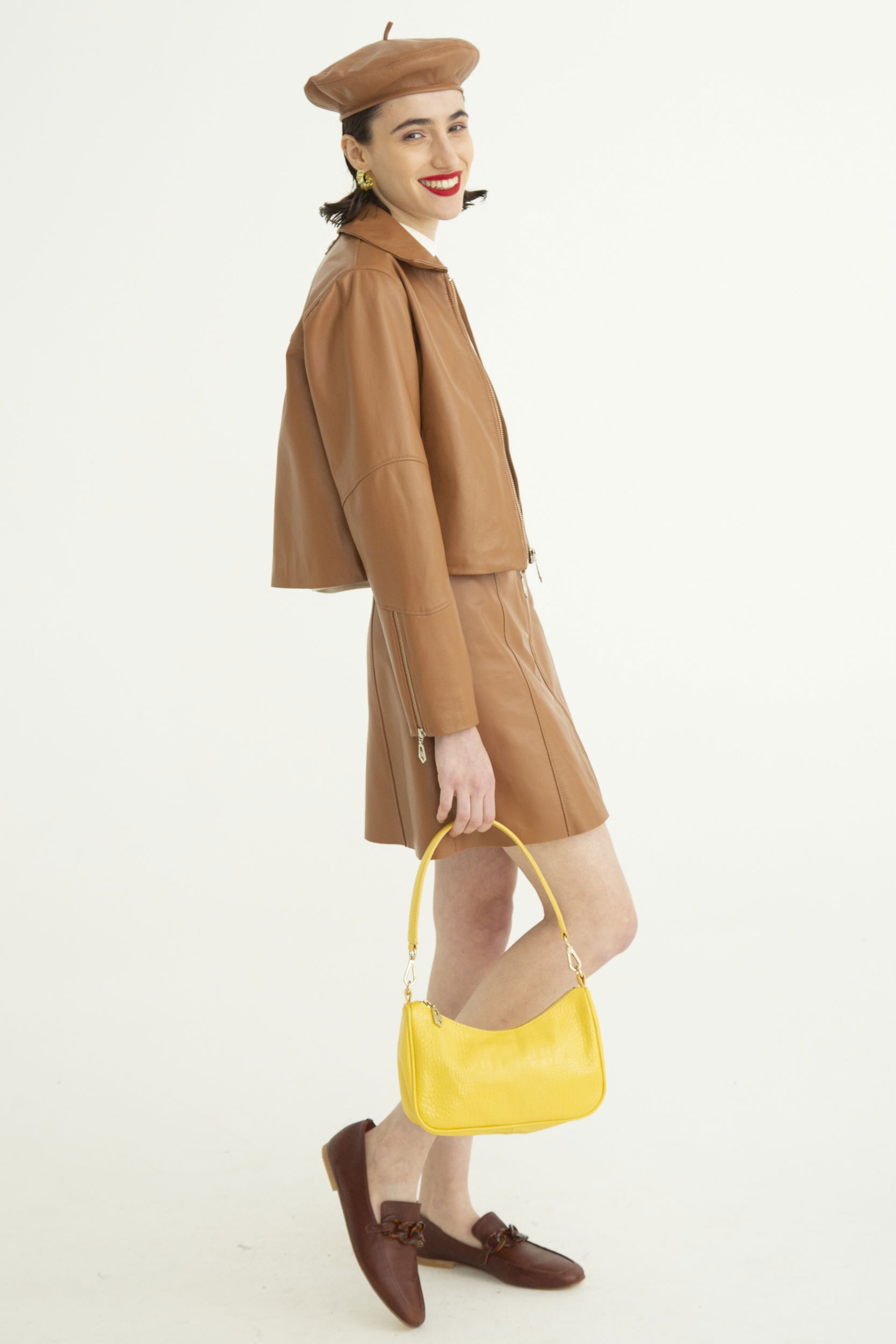 CAMPERA DE CUERO SUZU // OVINO ITALIANO