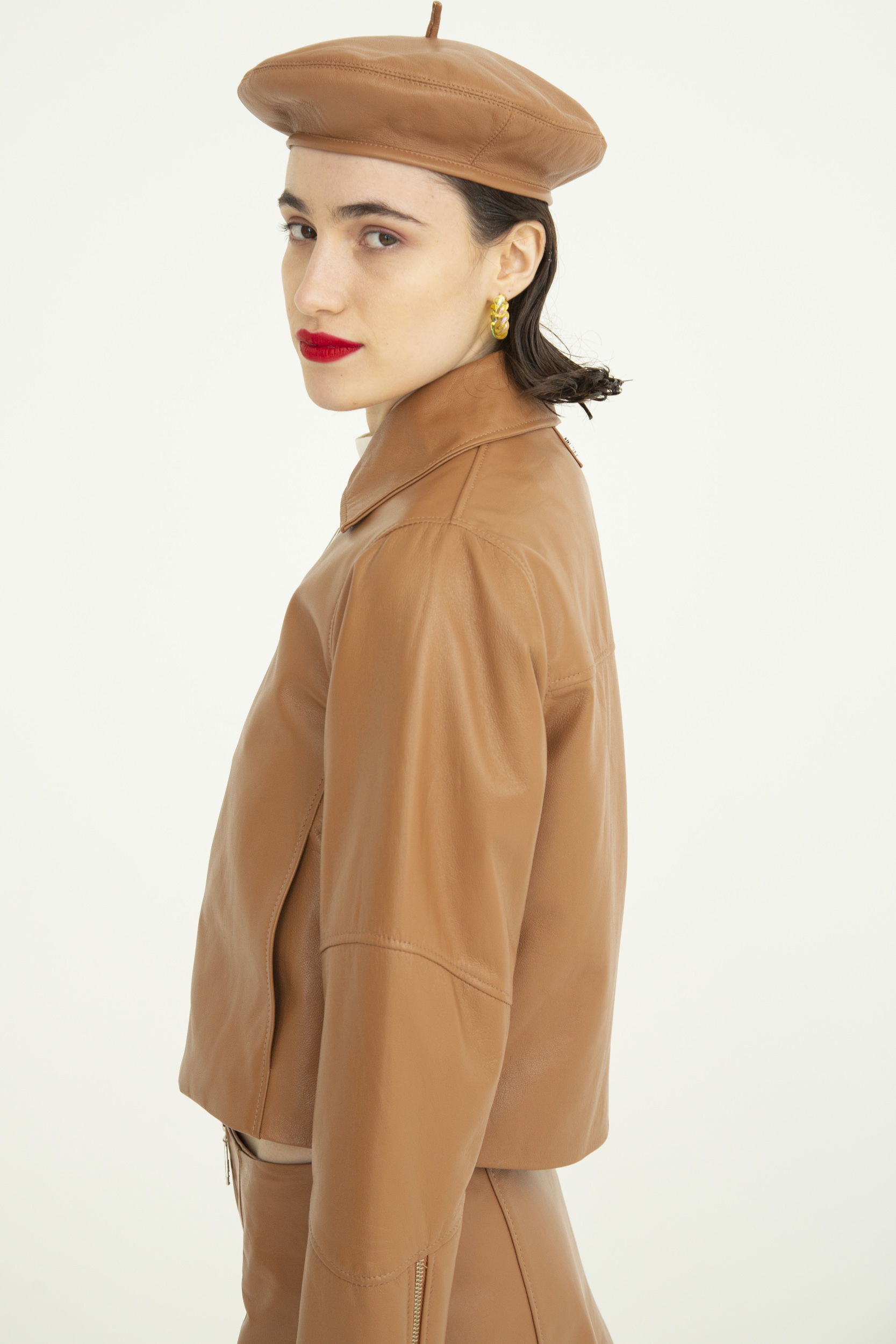 CAMPERA DE CUERO SUZU // OVINO ITALIANO