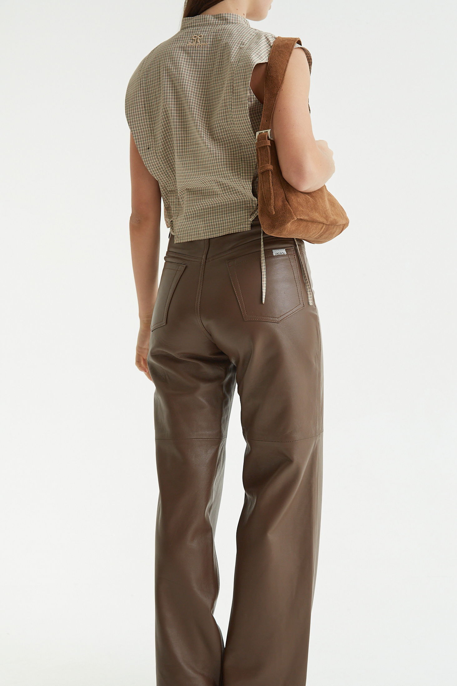 PANTALON DE CUERO LUNA / OVINO ITALIANO