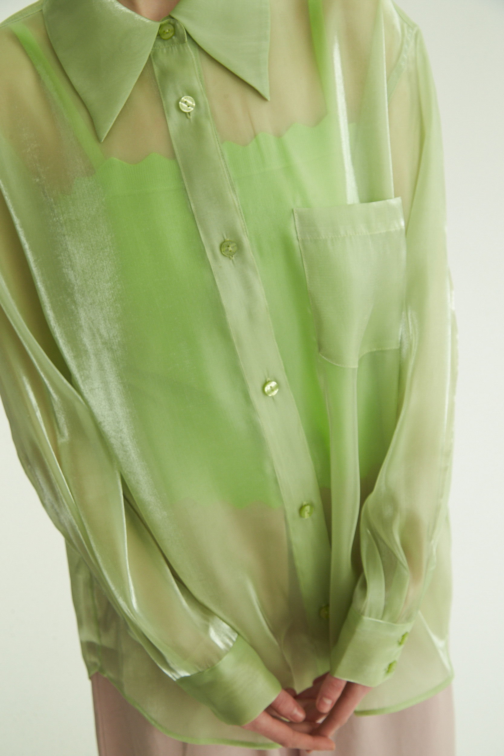 CAMISA MARCUS ORGANZA