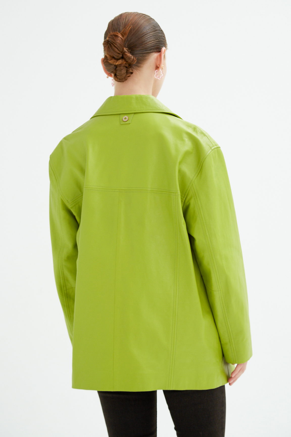 SACO DE CUERO SIDNEY // OVINO ITALIANO