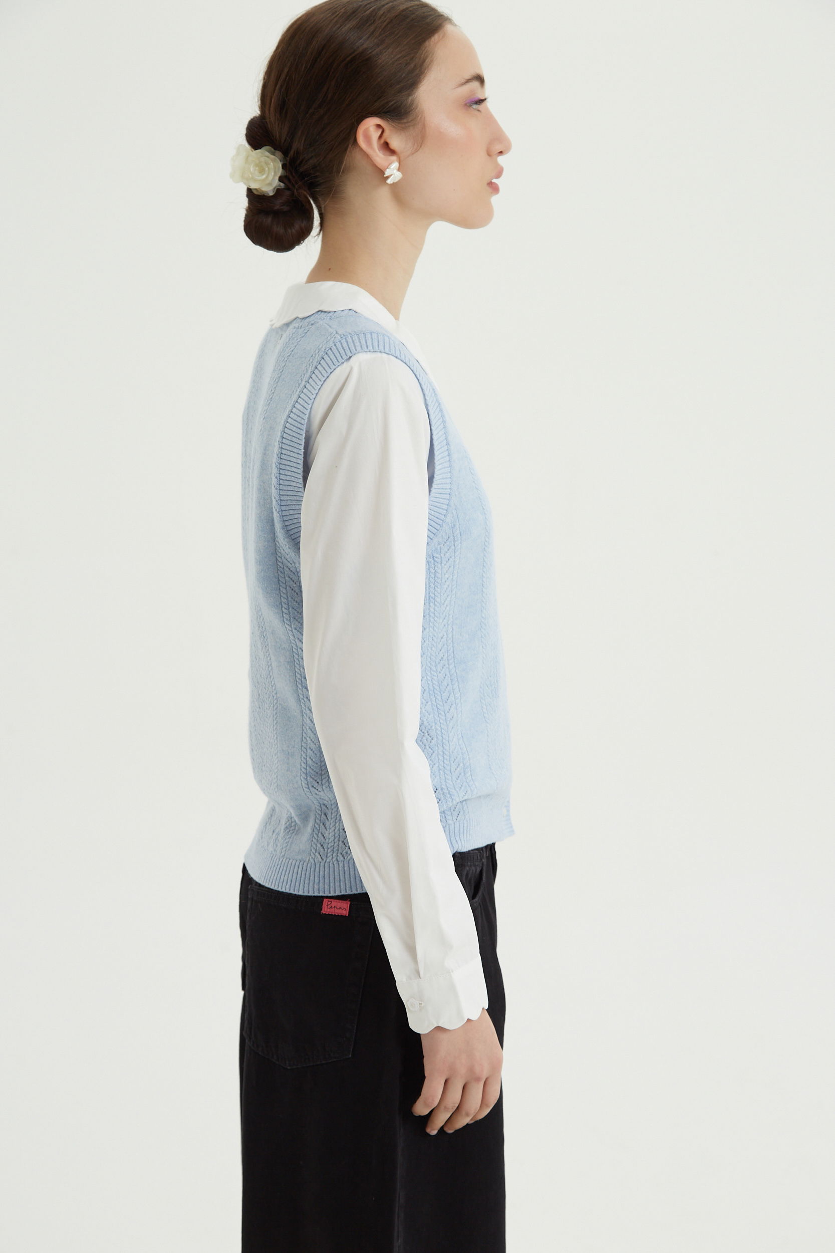 CHALECO TEJIDO BURTON 