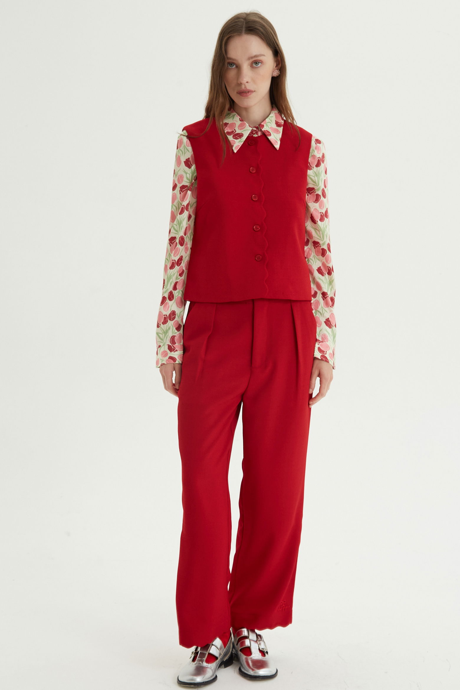 PANTALON SASTRERO SCALLOP