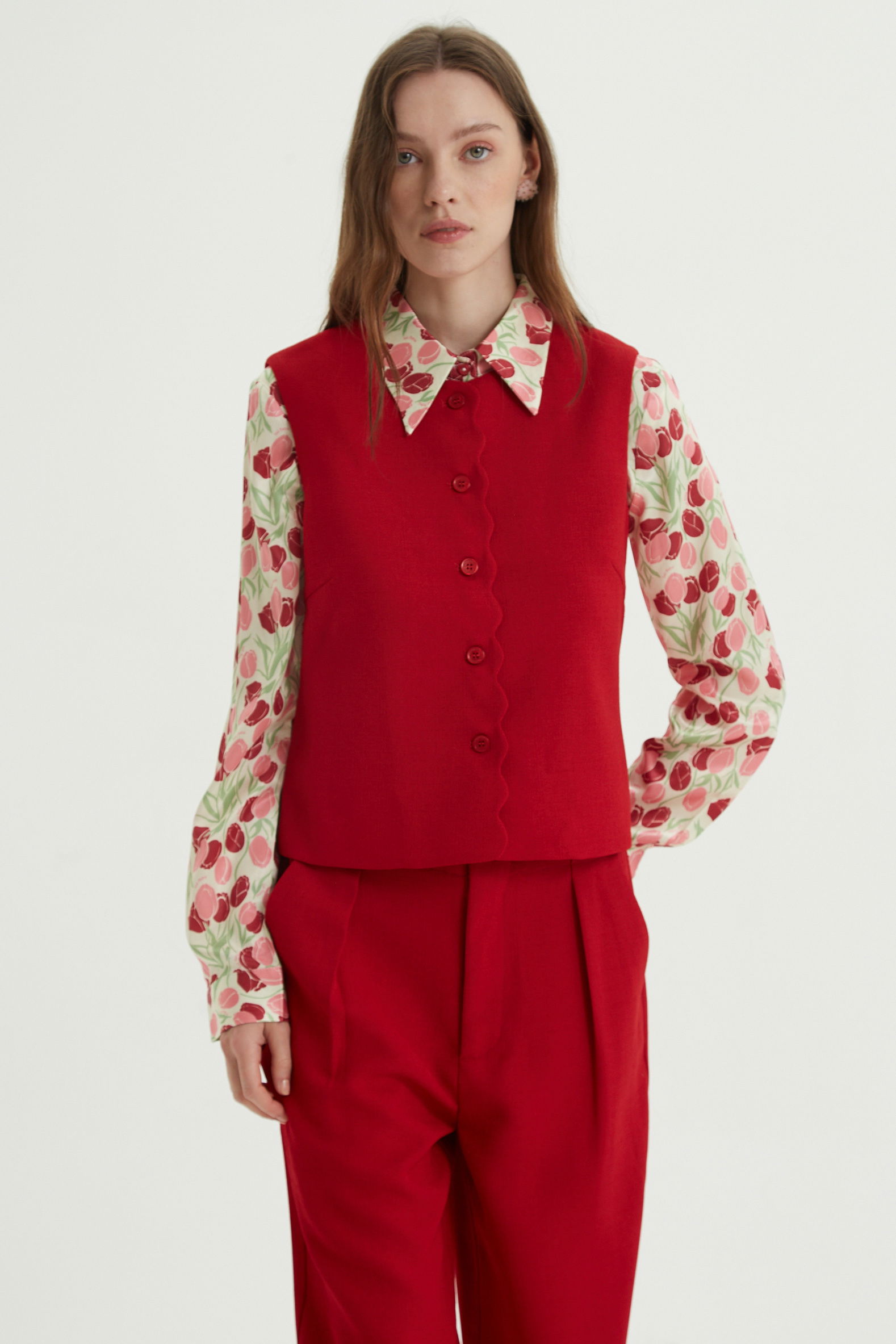 CHALECO SASTRERO SCALLOP