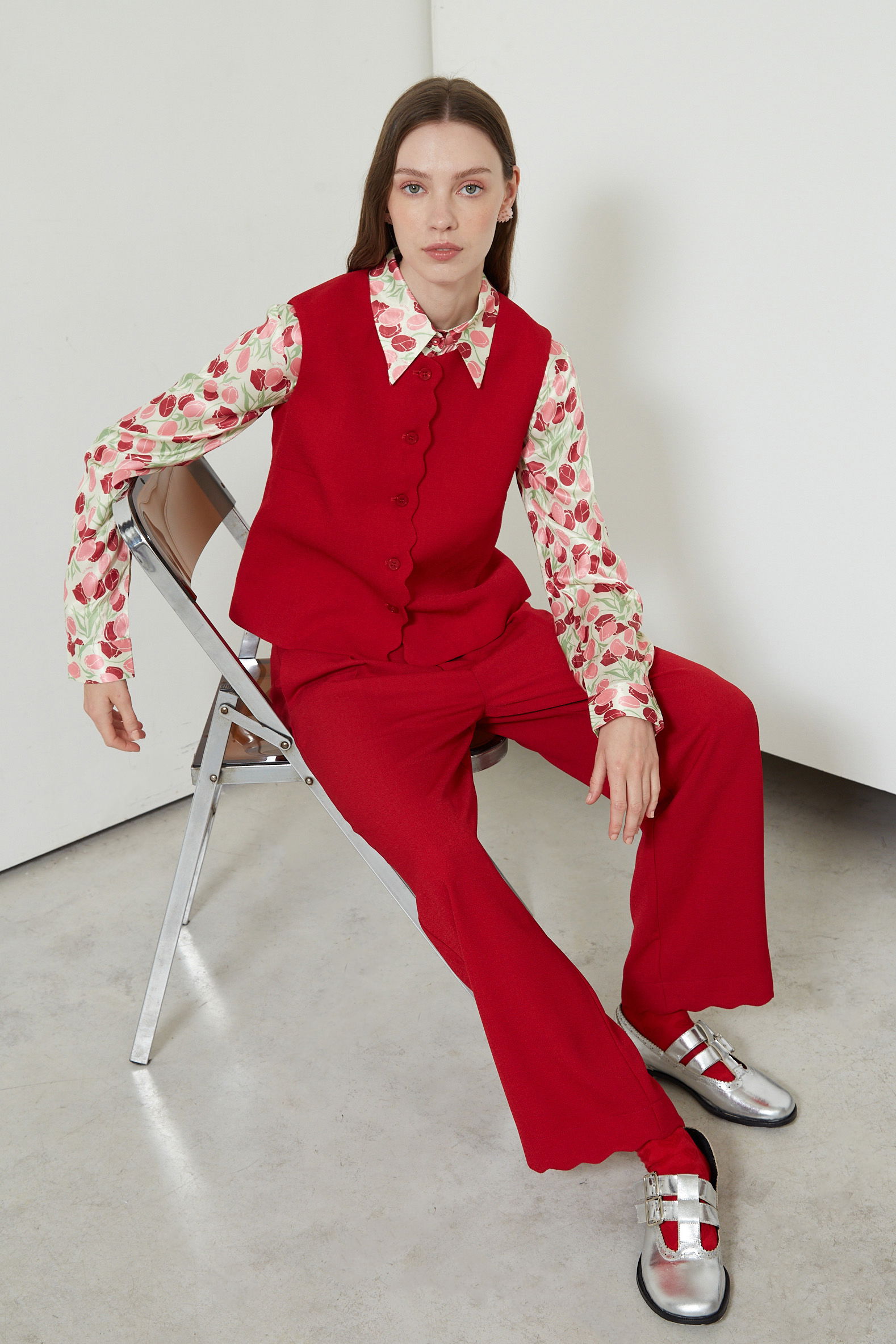 PANTALON SASTRERO SCALLOP