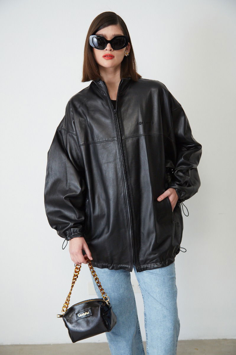 CAMPERA DE CUERO FERREIRA // OVINO ITALIANO