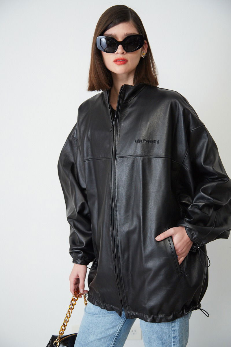 CAMPERA DE CUERO FERREIRA // OVINO ITALIANO