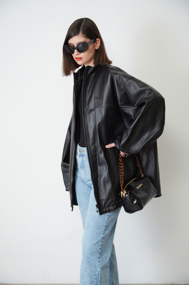CAMPERA DE CUERO FERREIRA // OVINO ITALIANO