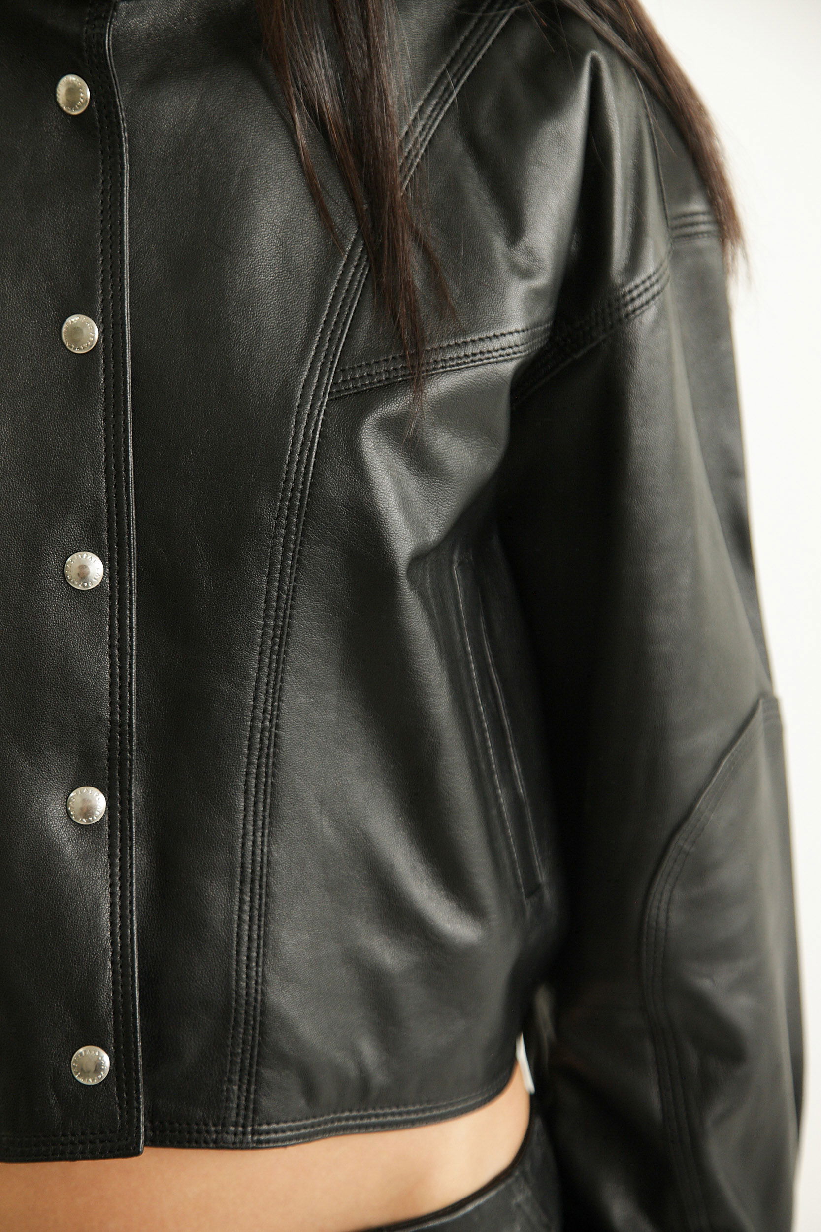 CAMPERA DE CUERO ALEXA // OVINO ITALIANO