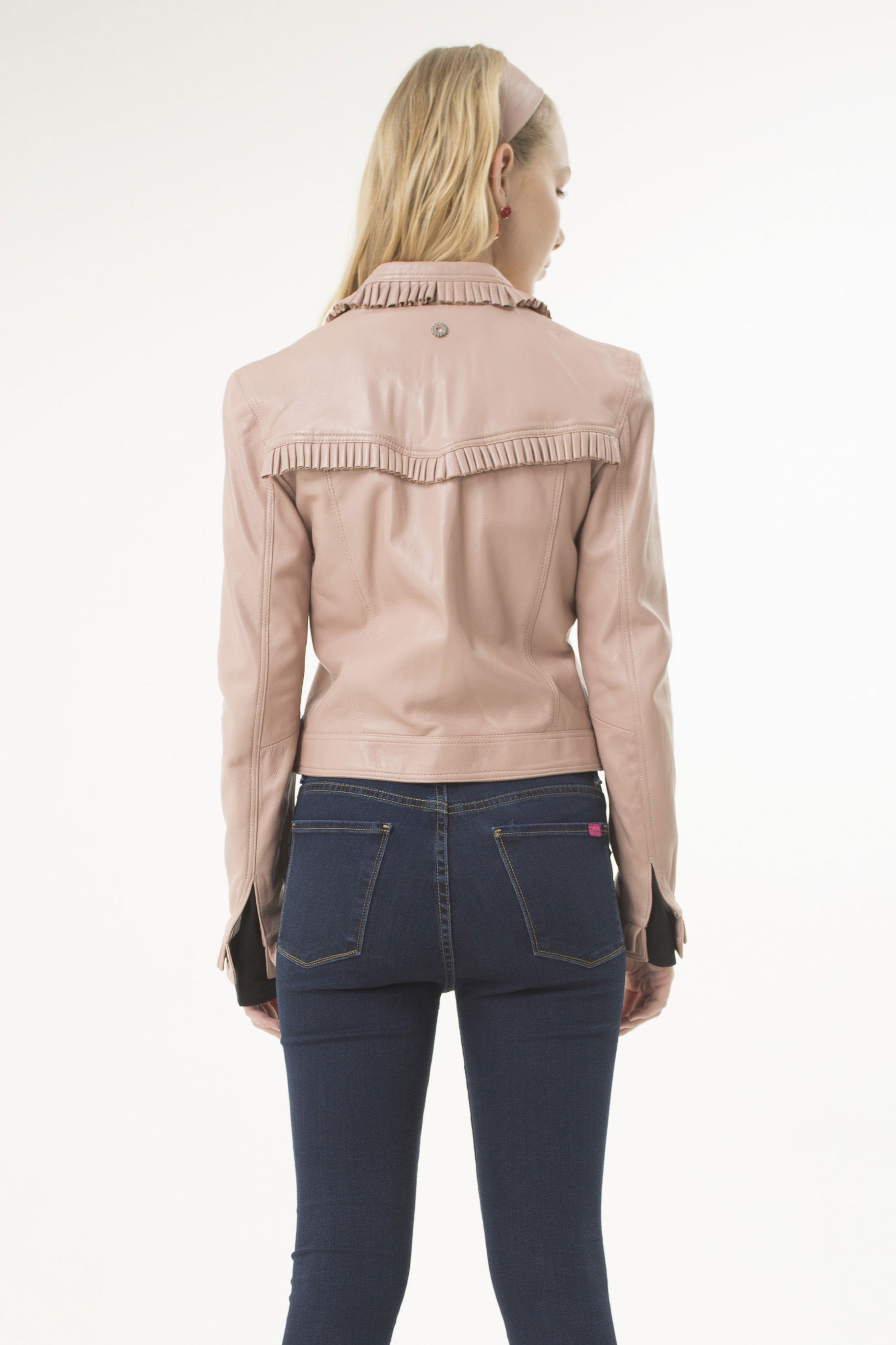 CAMPERA DE CUERO BRIGITTE // OVINO ITALIANO