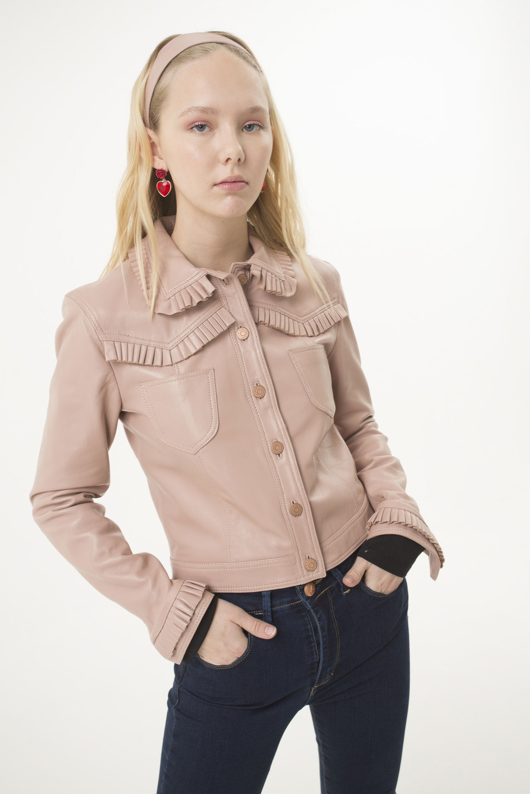 CAMPERA DE CUERO BRIGITTE // OVINO ITALIANO