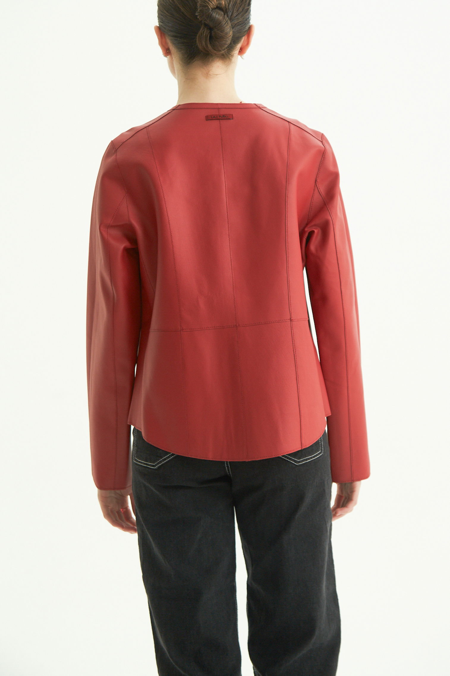 CAMPERA DE CUERO GAL REVERSIBLE