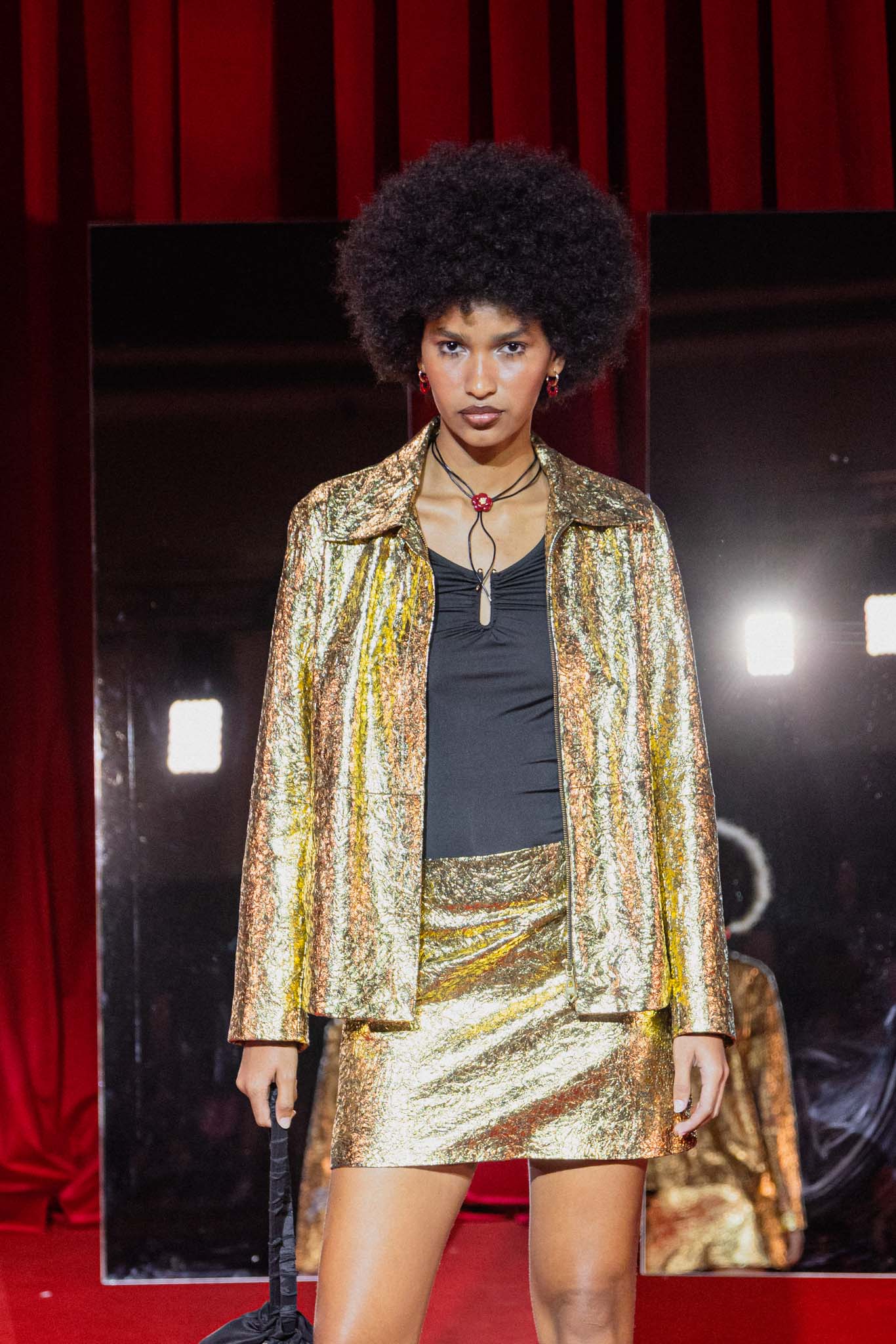 CAMPERA DE CUERO GILLIAN CRUSH // OVINO