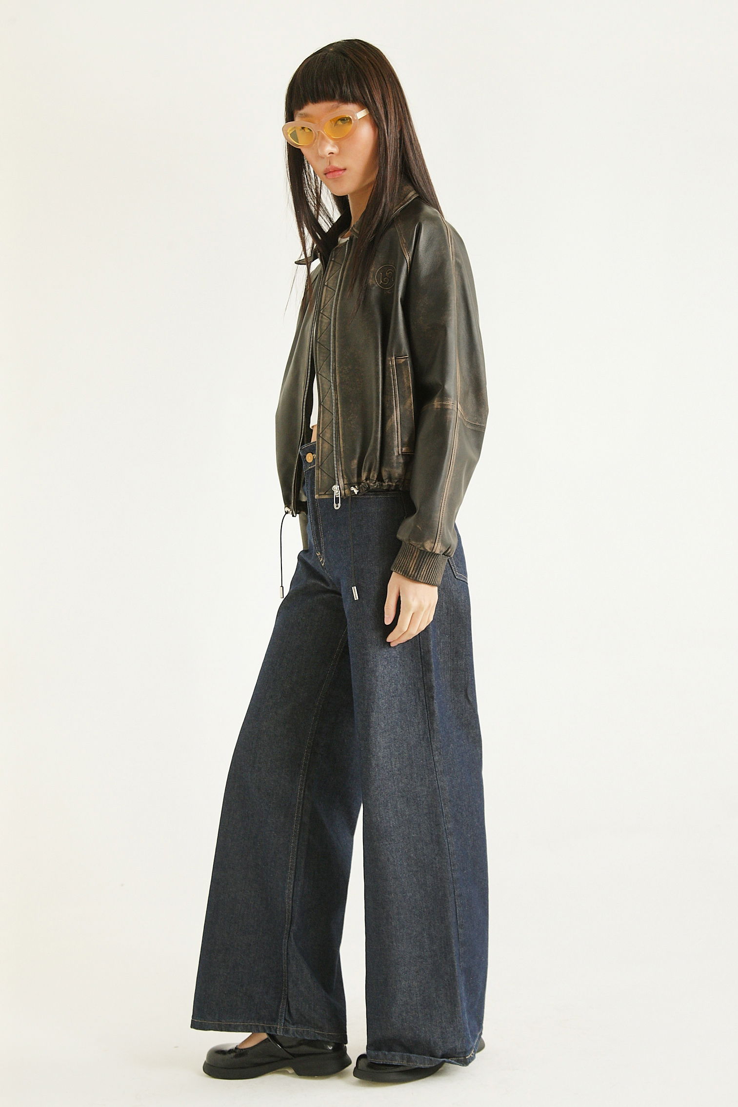 CAMPERA DE CUERO HEDY // OVINO