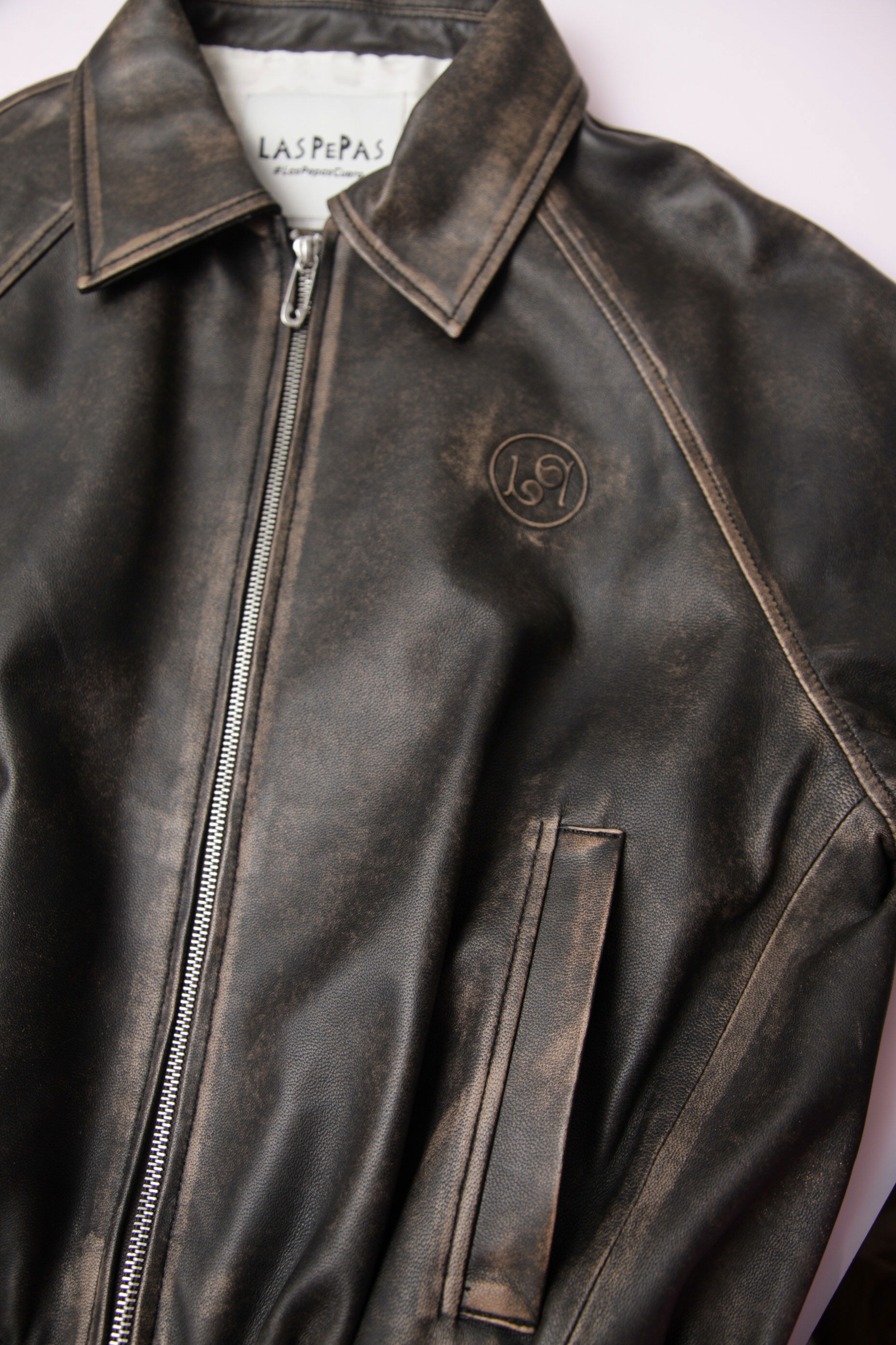 CAMPERA DE CUERO HEDY // OVINO