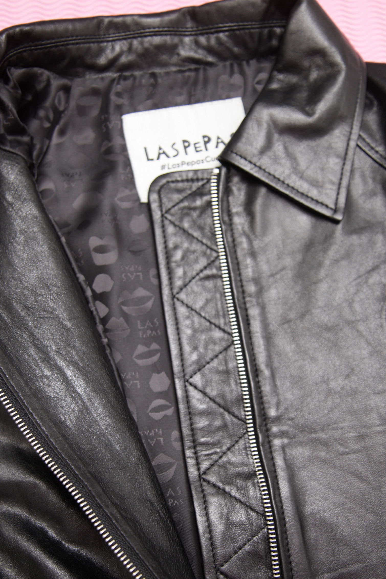 CAMPERA DE CUERO HEDY // OVINO