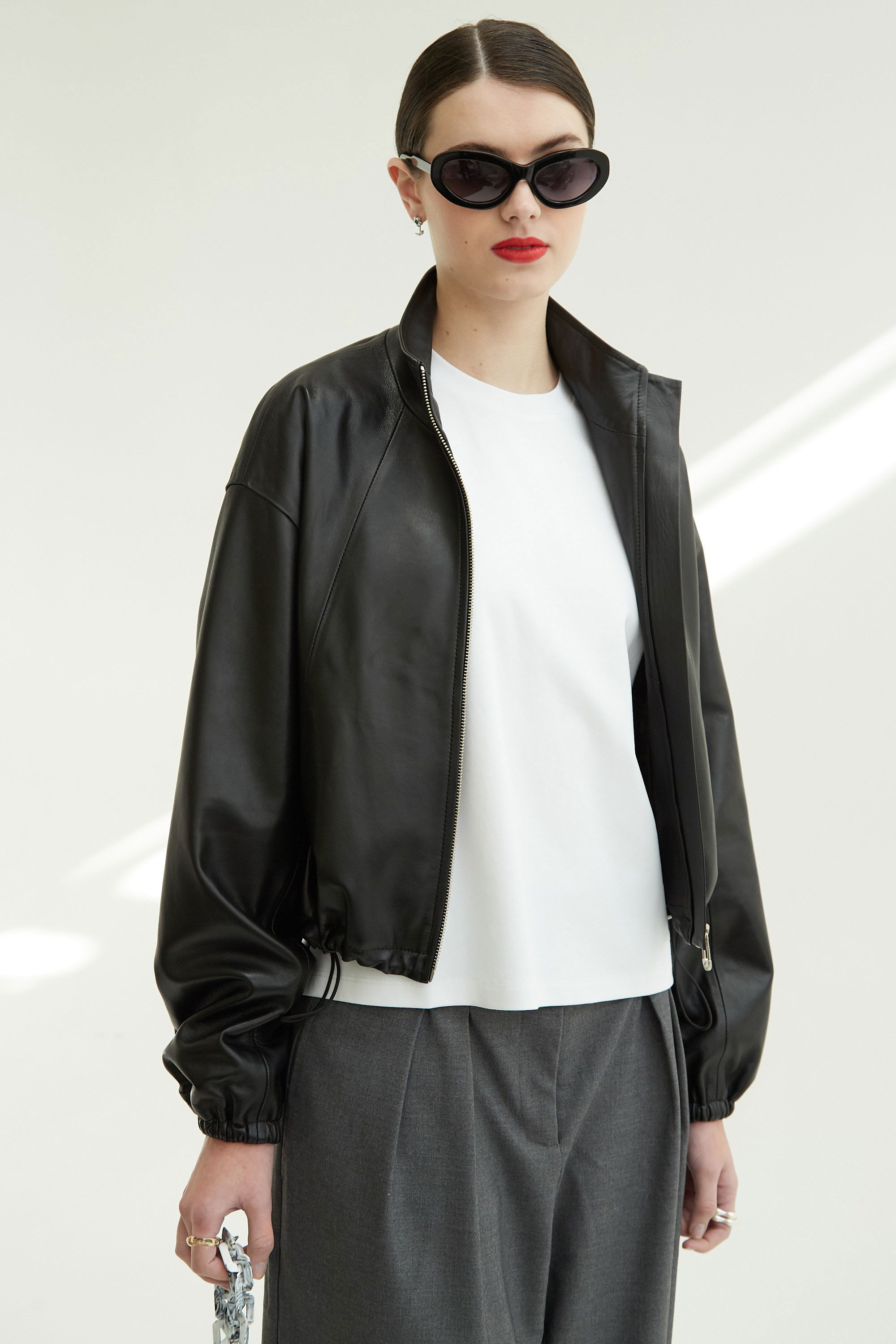 CAMPERA DE CUERO LIPA // OVINO ITALIANO