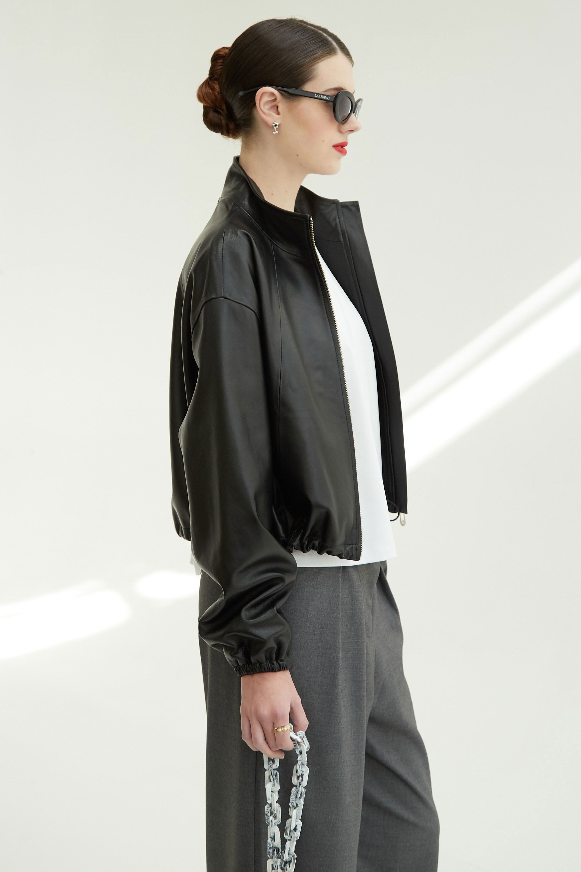 CAMPERA DE CUERO LIPA // OVINO ITALIANO